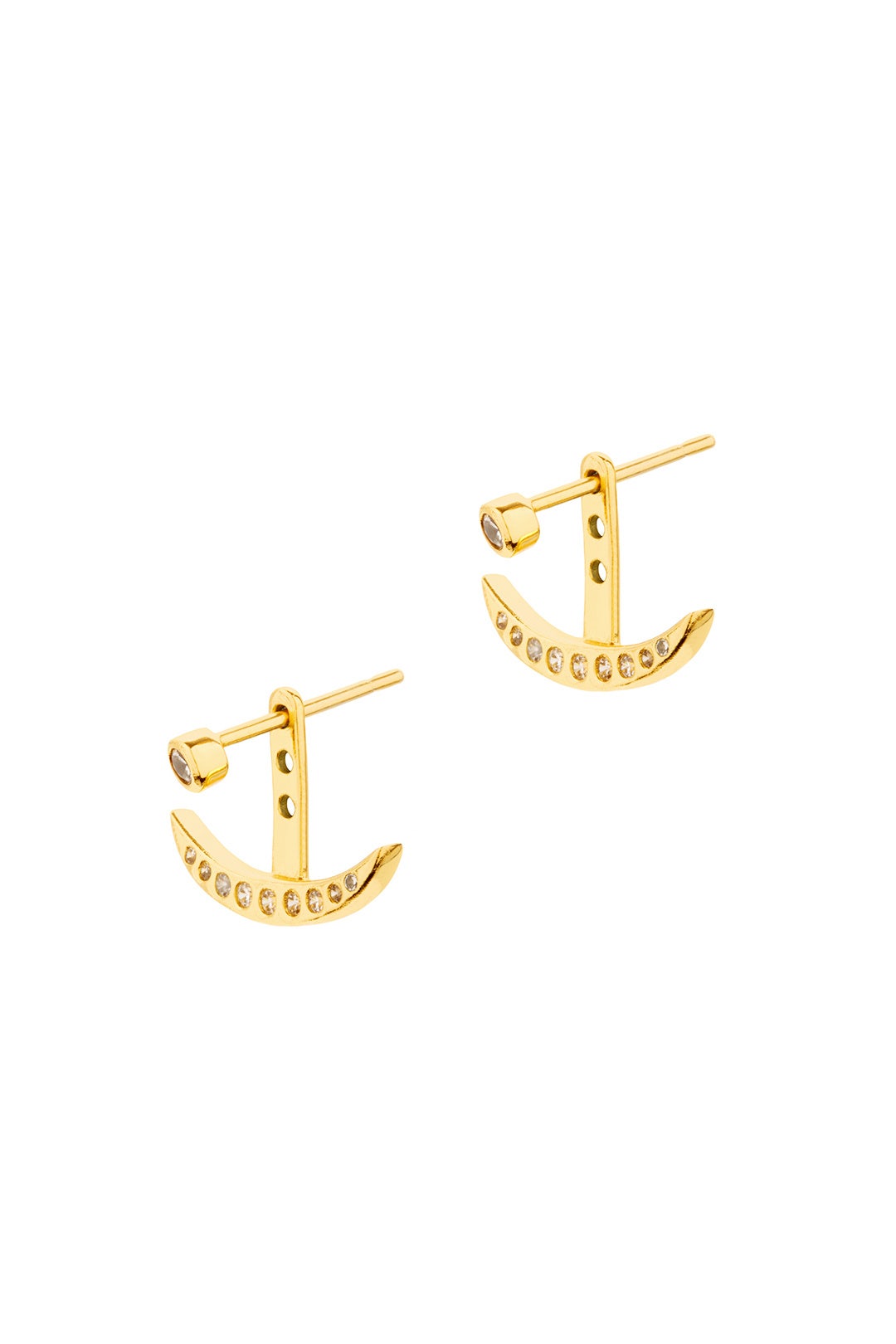 Crescent Ear Jacket by Gorjana Accessories 1