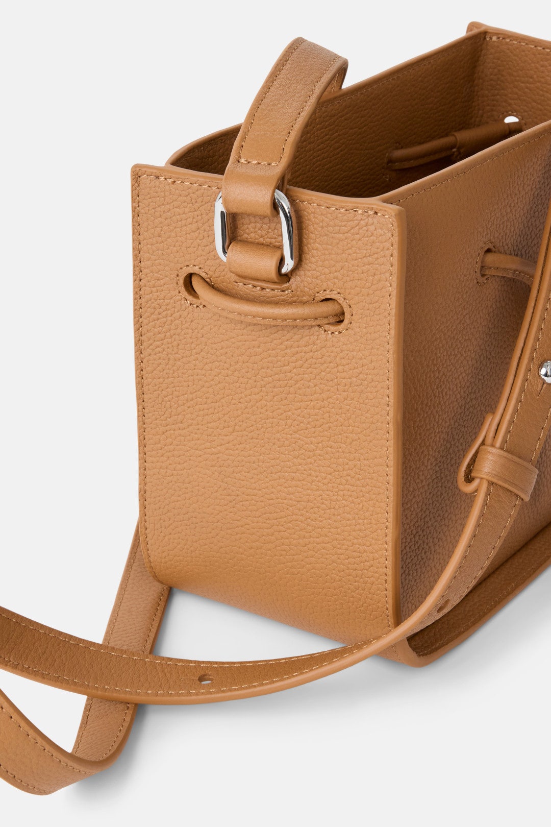 Brown Soleil Mini Bucket Drawstring Bag by 3.1 Phillip Lim Accessories 2