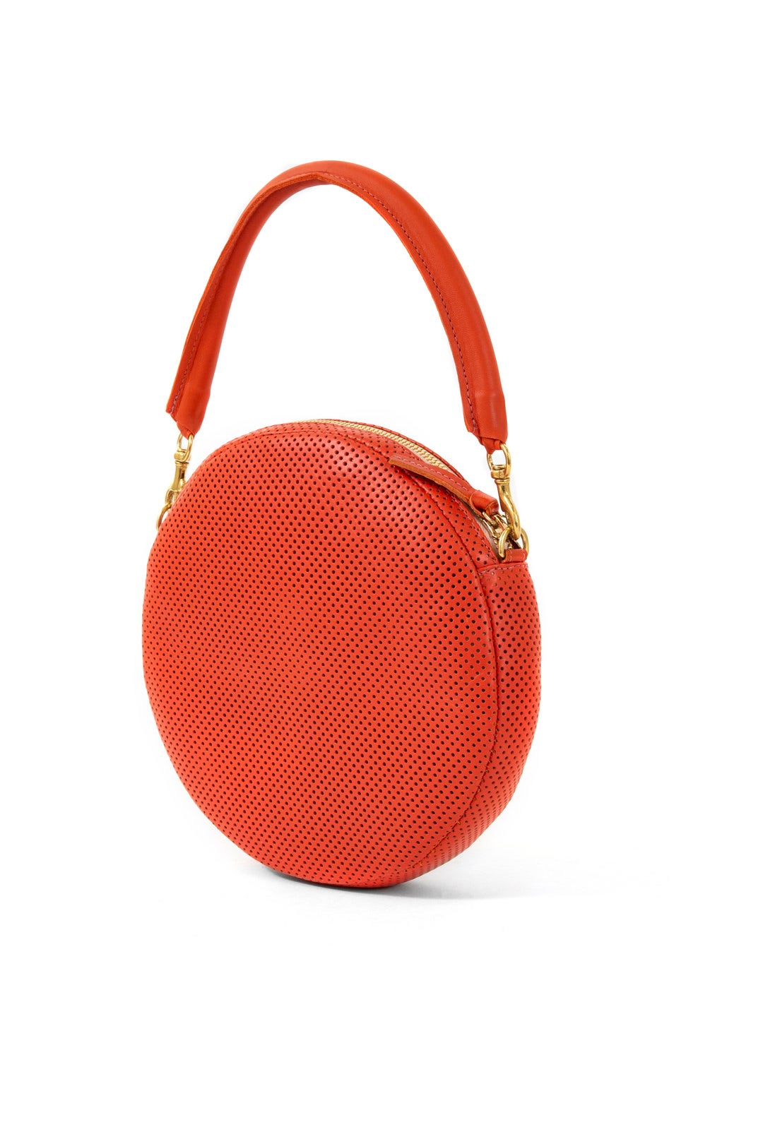 Poppy Perf Circle Clutch by Clare V. 1