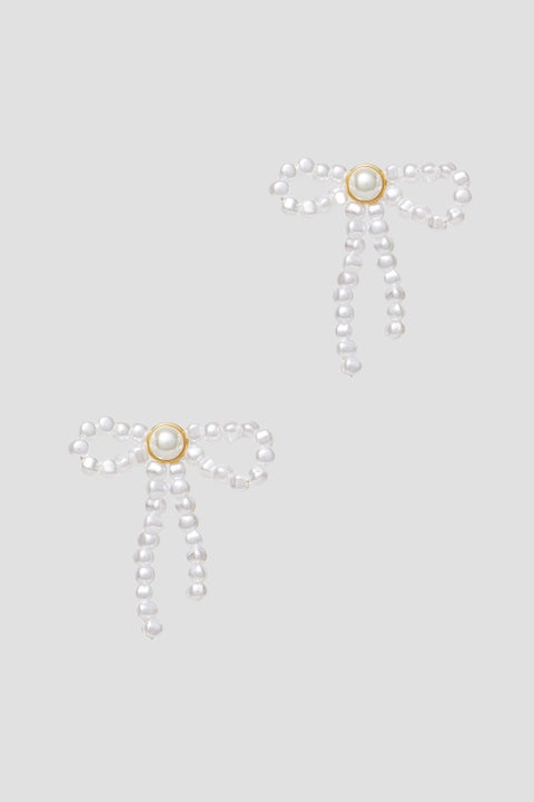 Lele Sadoughi Celestial Heart Stud Earrings in Gold main image 1