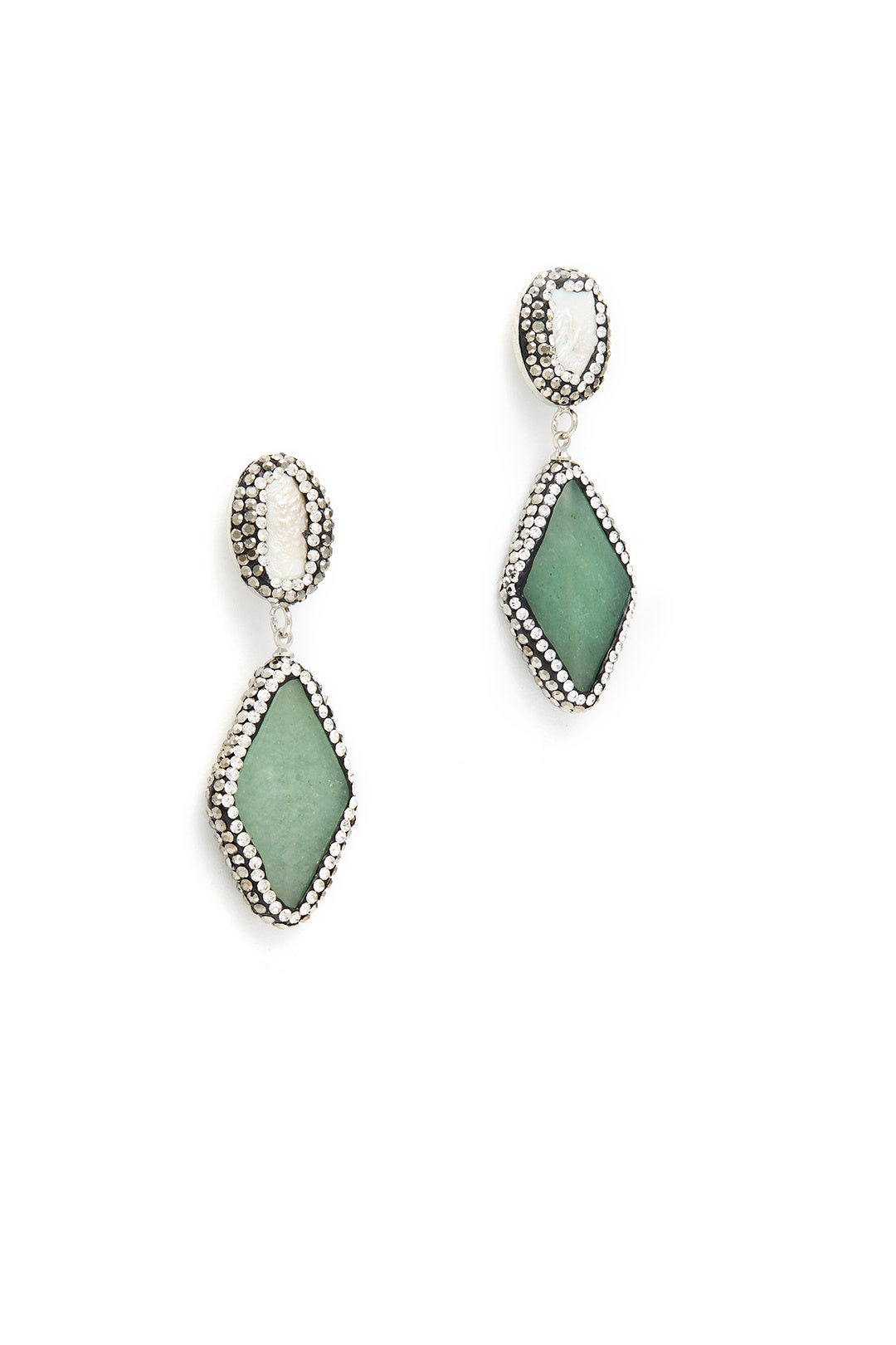 Jade Babette Drop Earrings by Elise M. 1
