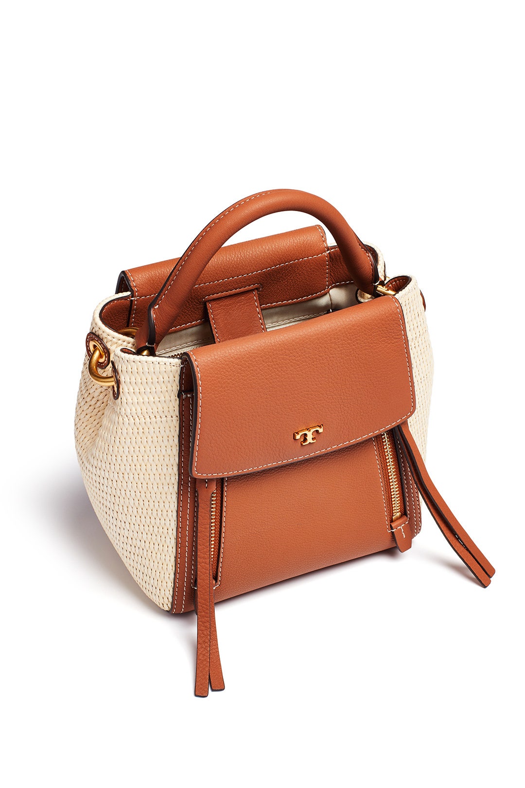 Half-Moon Straw Crossbody by Tory Burch Accessories 1