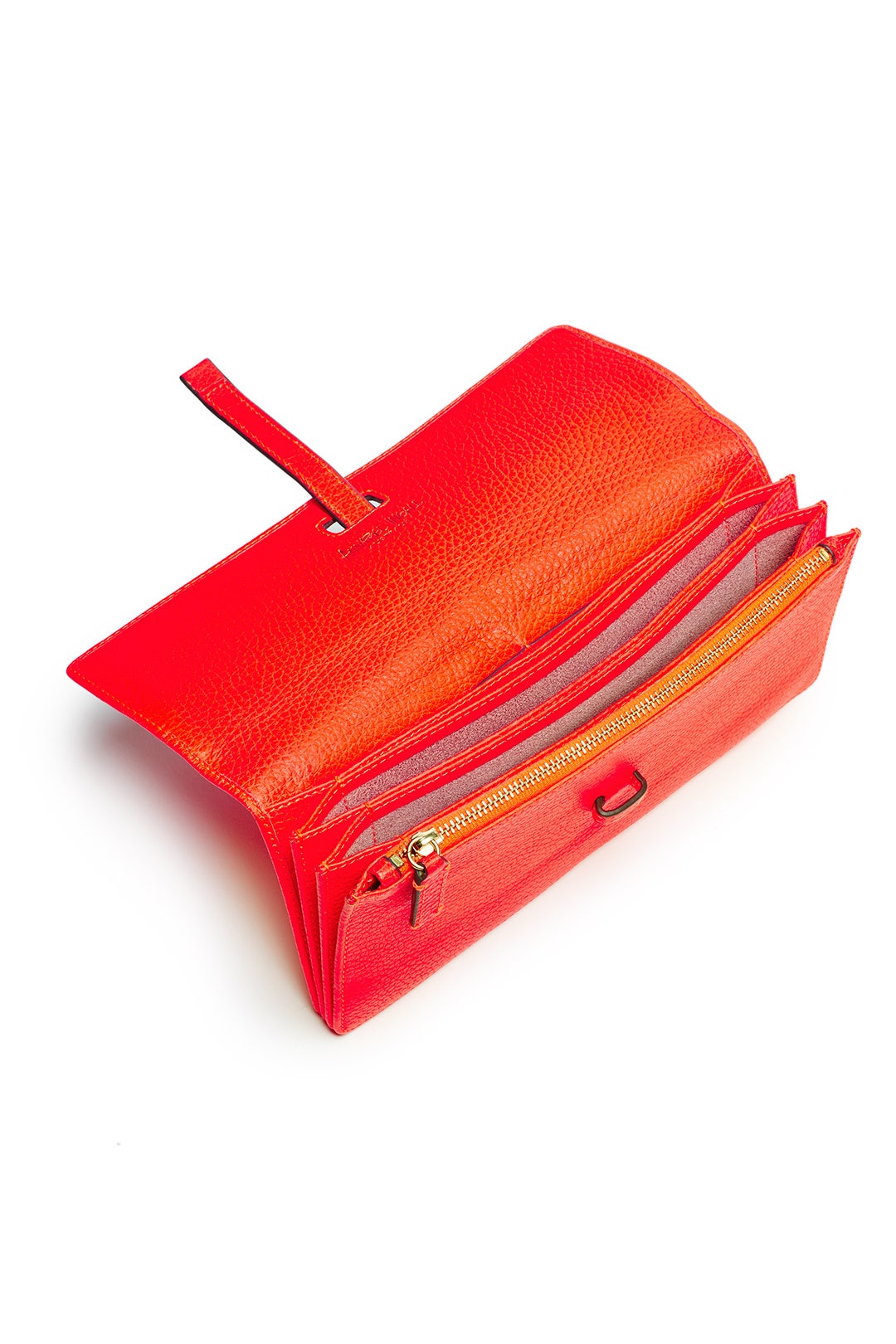 Tangerine Leyla Clutch by Annabel Ingall 1
