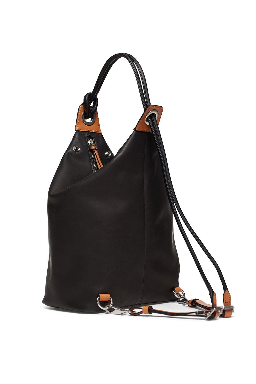 Black Seeker Backpack by rag & bone Accessories 1