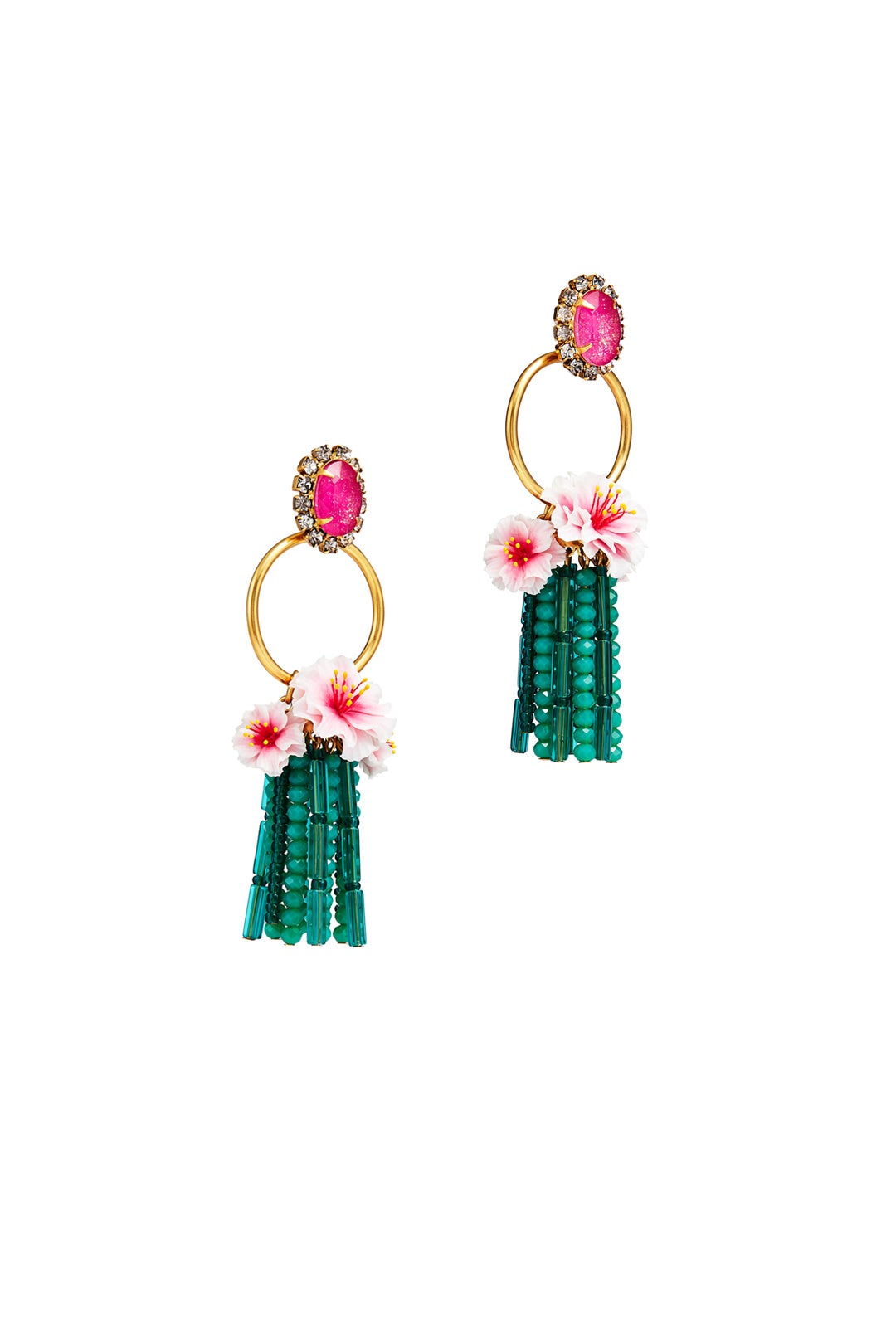 Bastian Floral Earrings by Elizabeth Cole 1