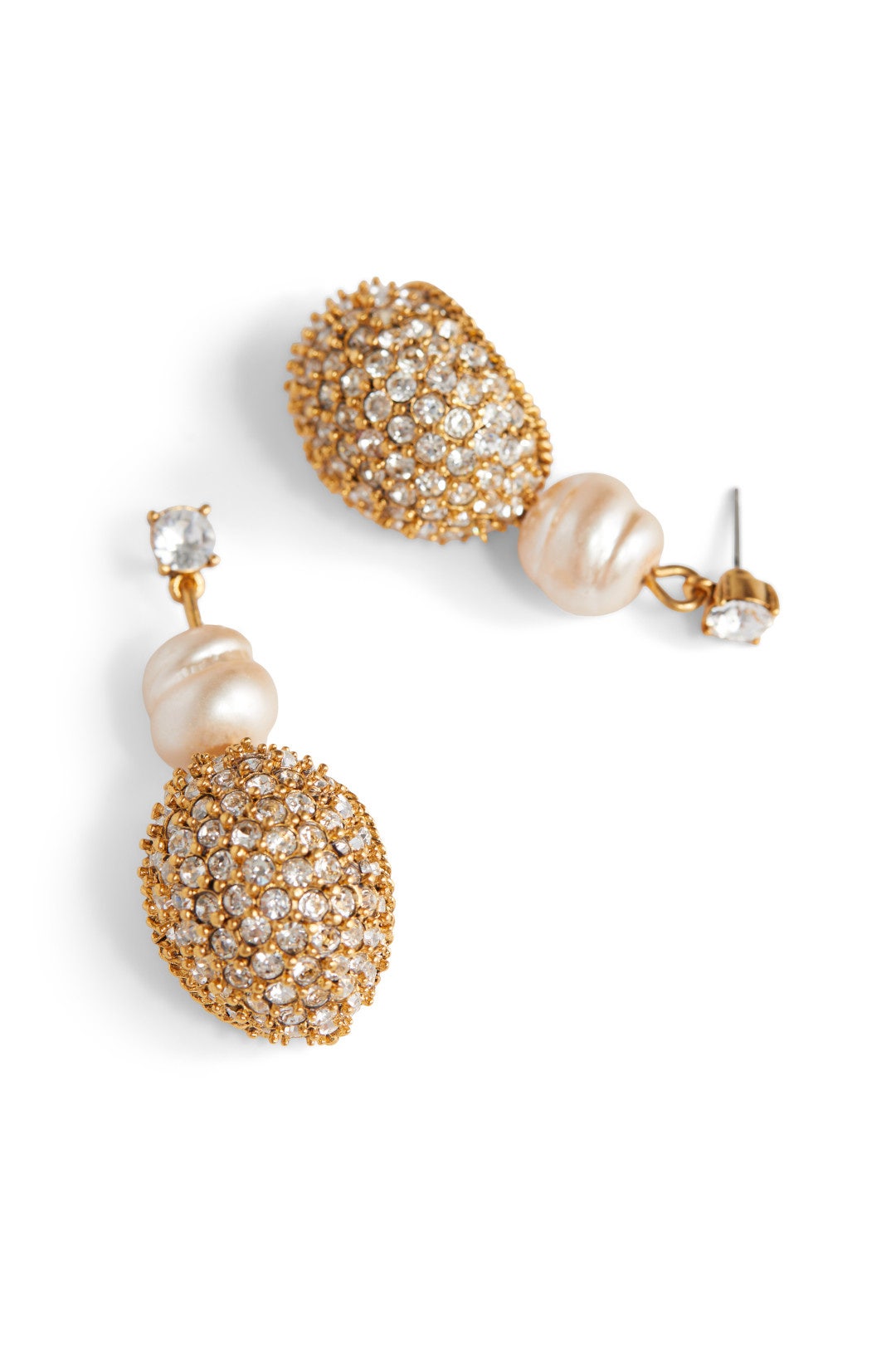 Pave Pod Earrings by Oscar de la Renta 1