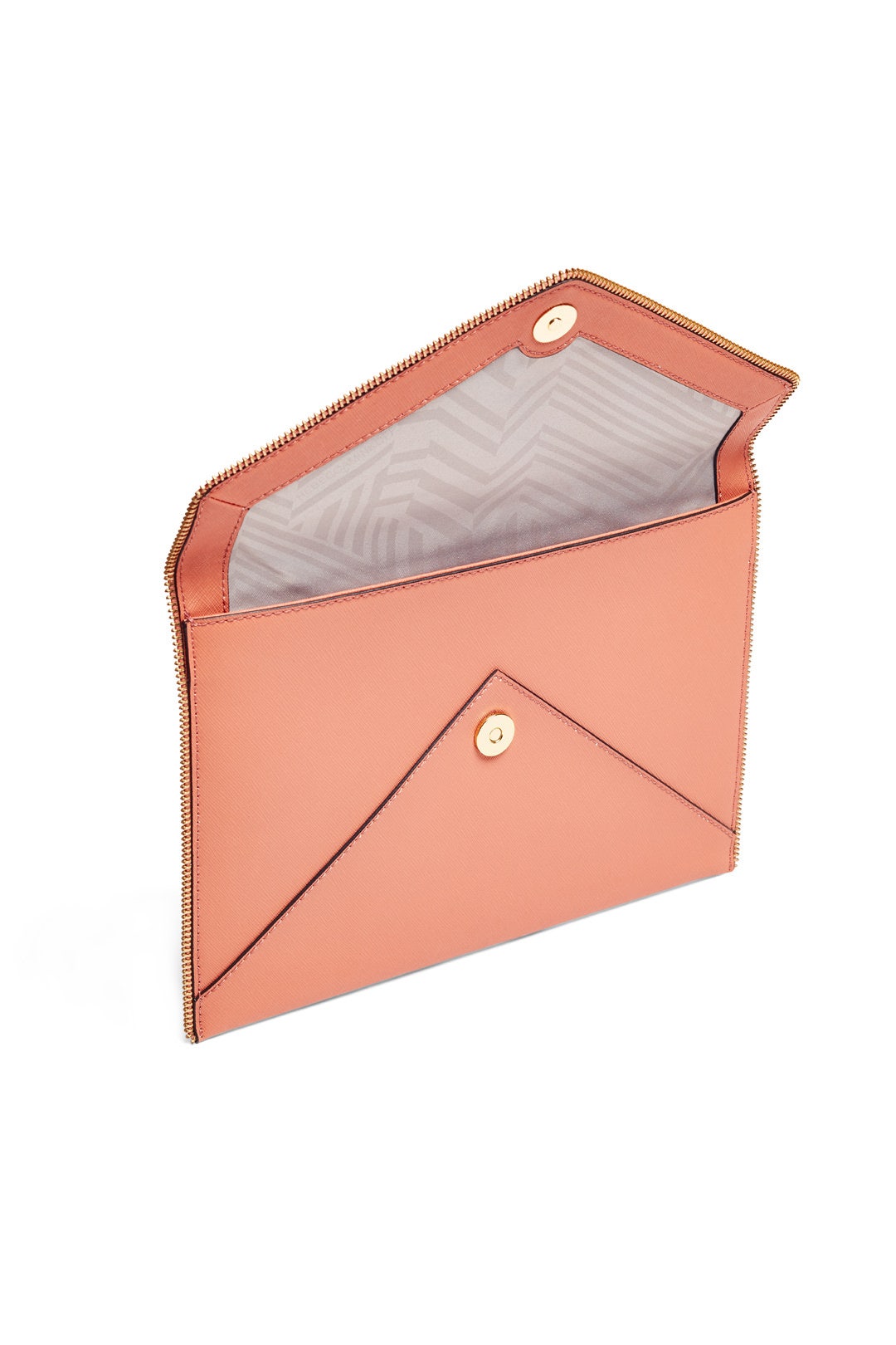 Peach Leo Clutch by Rebecca Minkoff Accessories 1