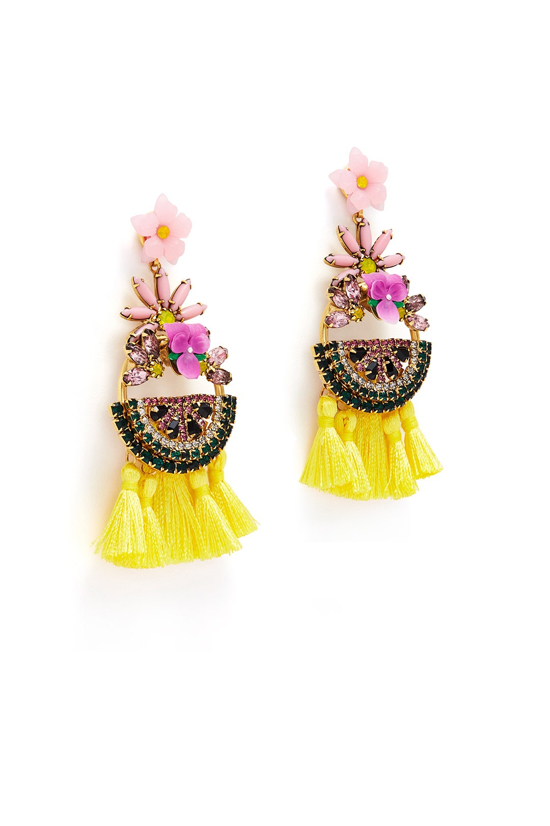 Petite Watermelon Earrings by Elizabeth Cole 1