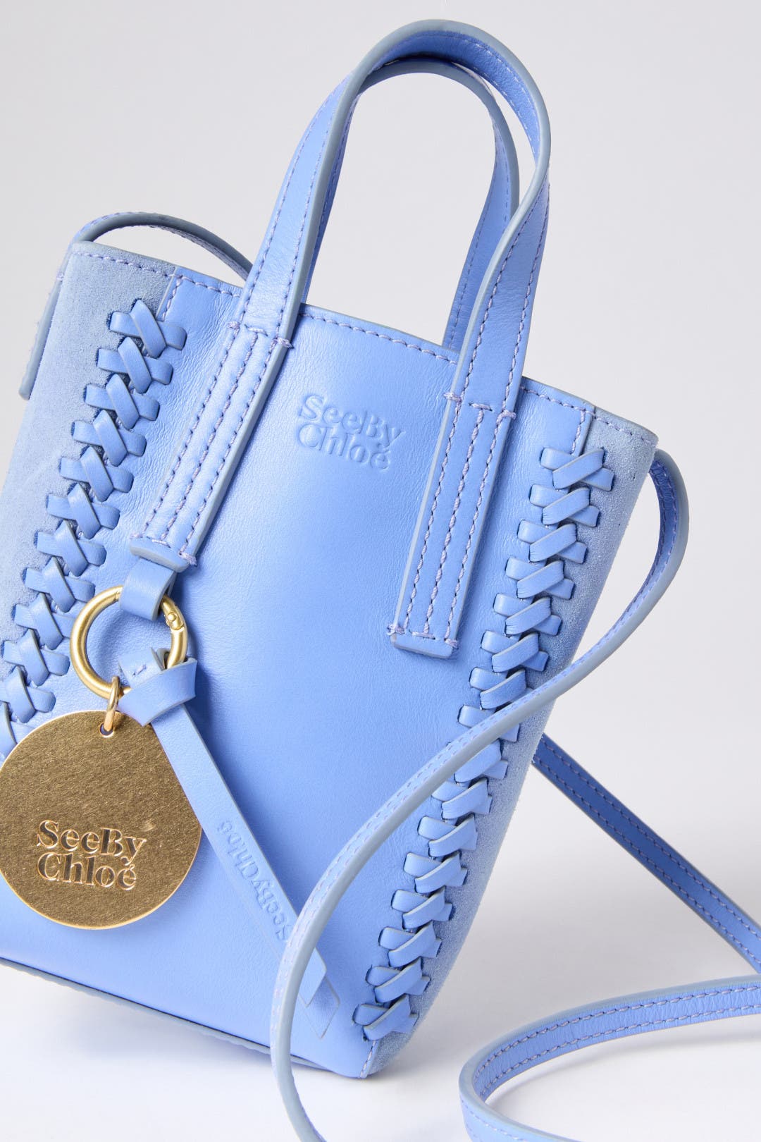 【GWセール】SEE BY CHLOE 2wayバッグ TILDA ライトブルー Tilda Mini Tote by See by Chloé Accessories | Rent the Runway