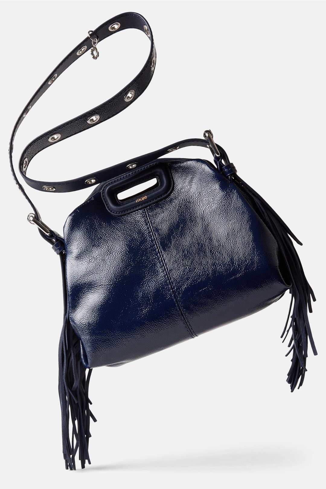 Miss M Navy Mini Crossbody by Maje 1