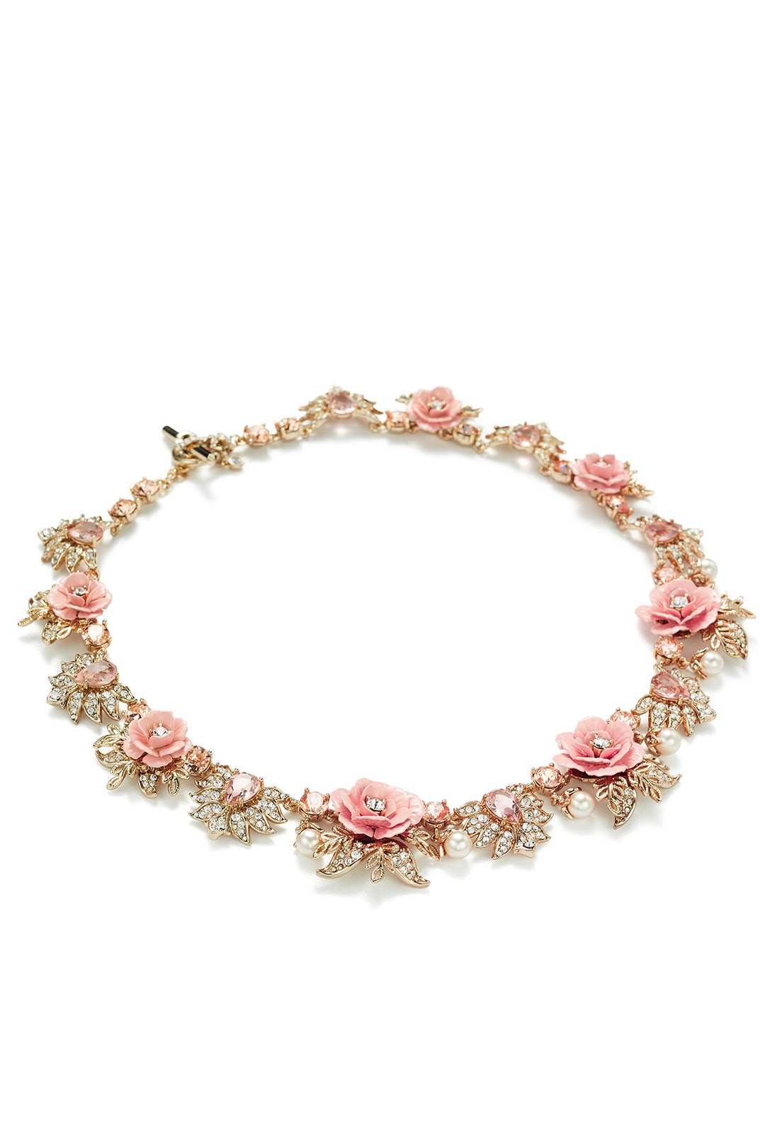 Blush Spring Meadow Collar by Marchesa Jewelry 1