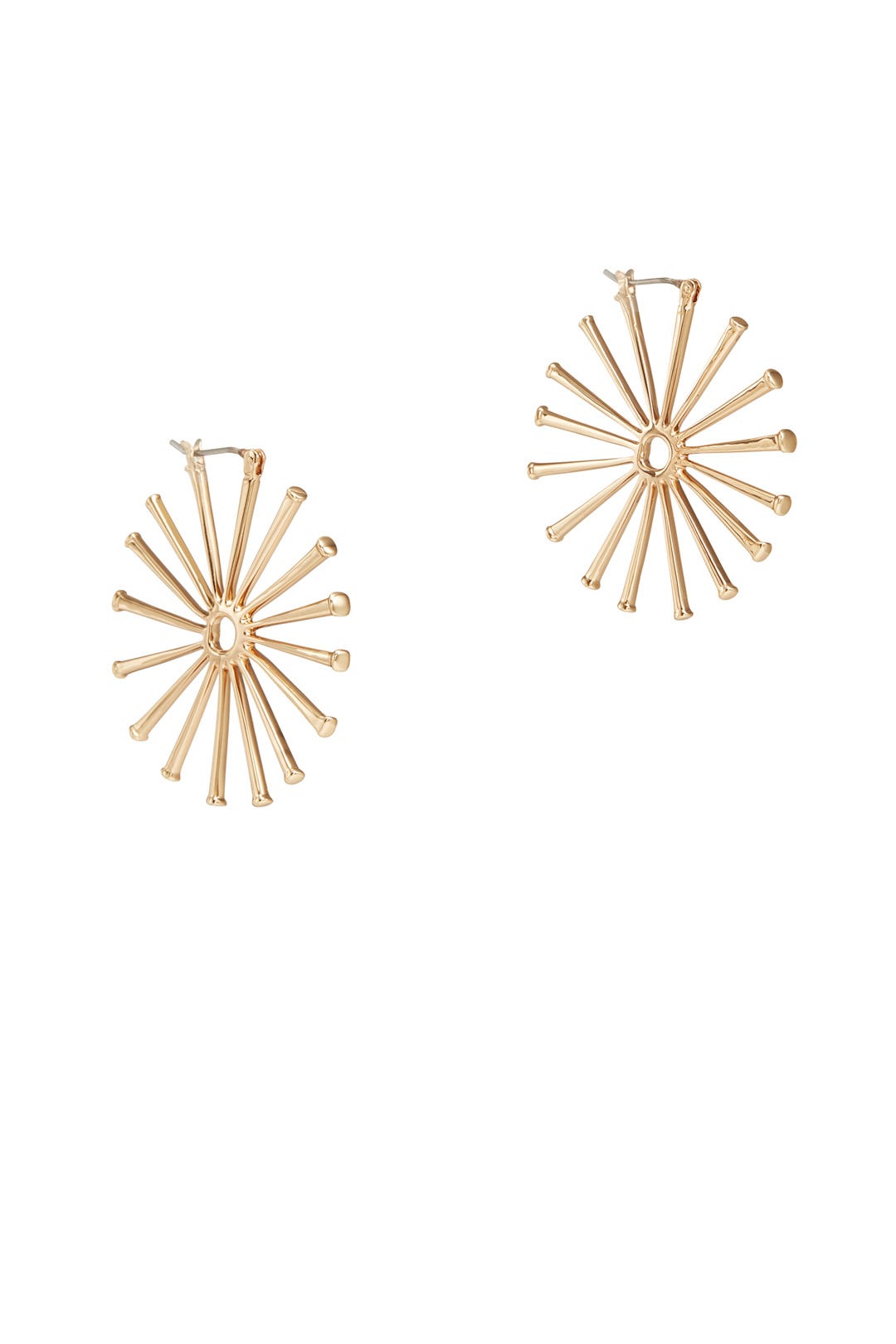 Horseshoe Nail Hoops by Tory Burch Accessories 1