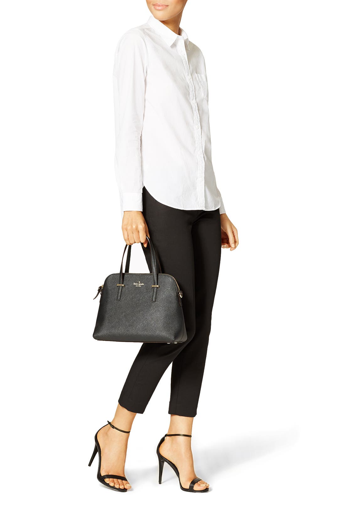 【お値下げ】kate spade ROLLINS STREET MAISE Black Cedar Street Maise Handbag by kate spade new york