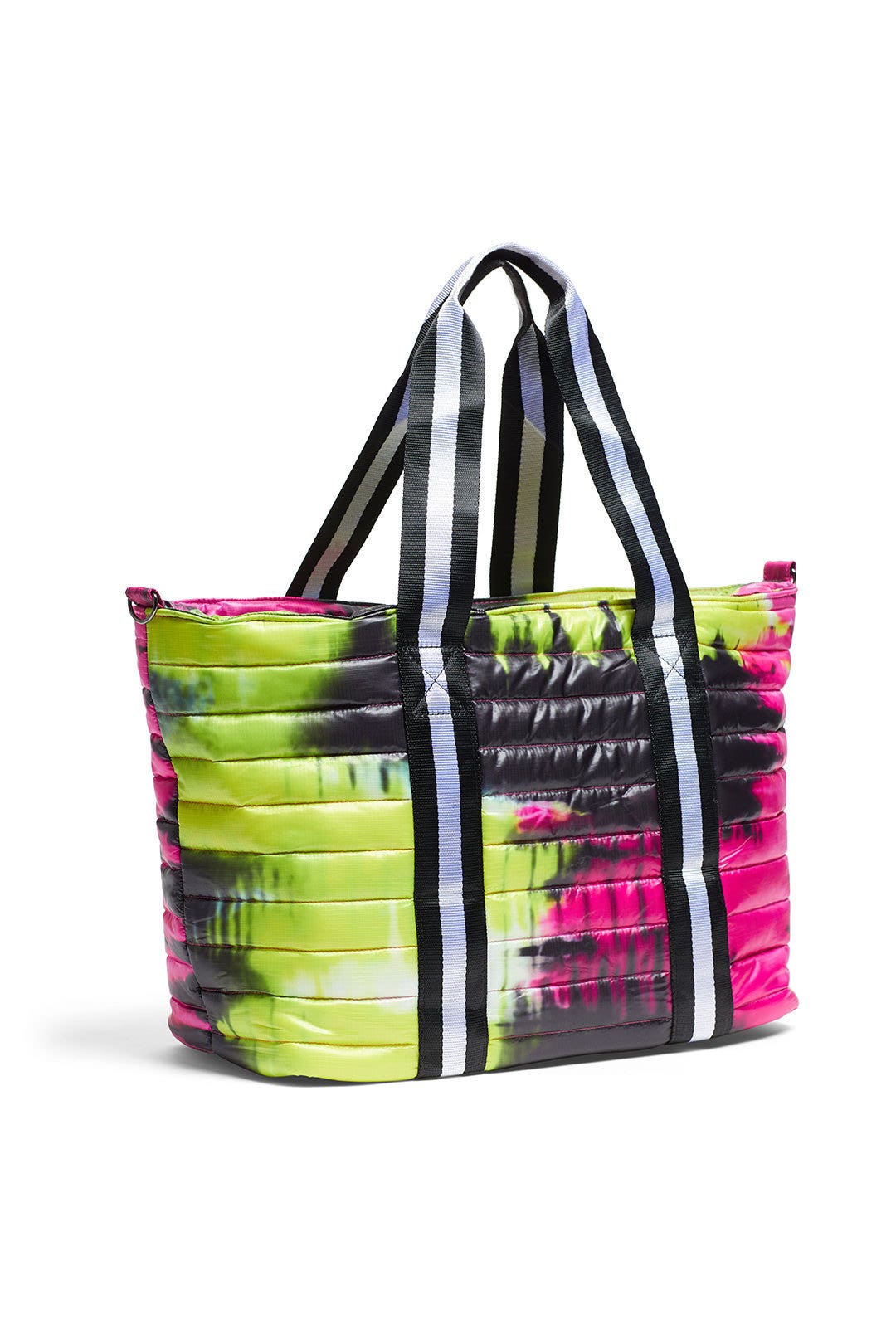 Neon Pink Tie Dye Wingman Bag by Think Royln 1