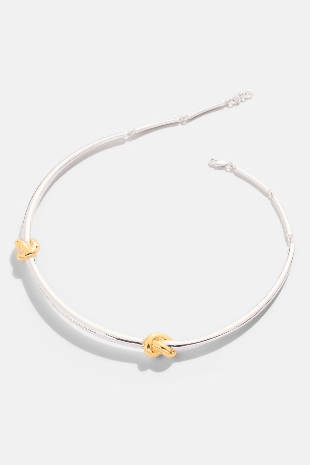 Lucy Williams Knot Torque Necklace by Missoma 1