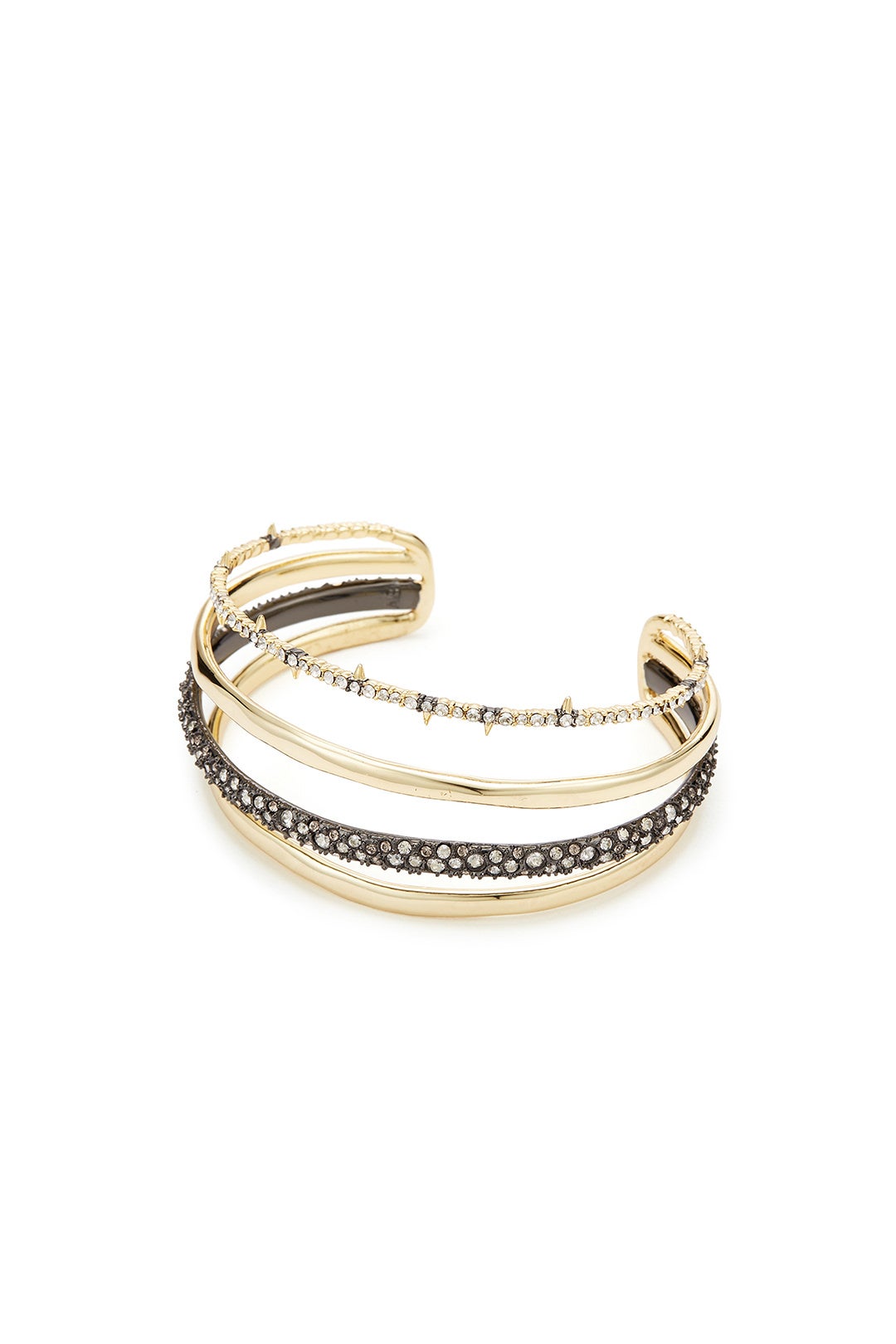 Pave Cuff Bracelet by Alexis Bittar 1