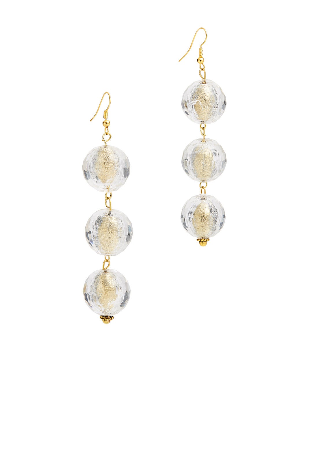 Gold Whitney Earrings by Mad Jewels 1