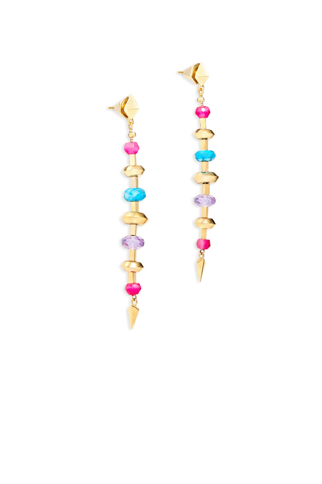 Color Spear Earrings by Sarah Magid 1