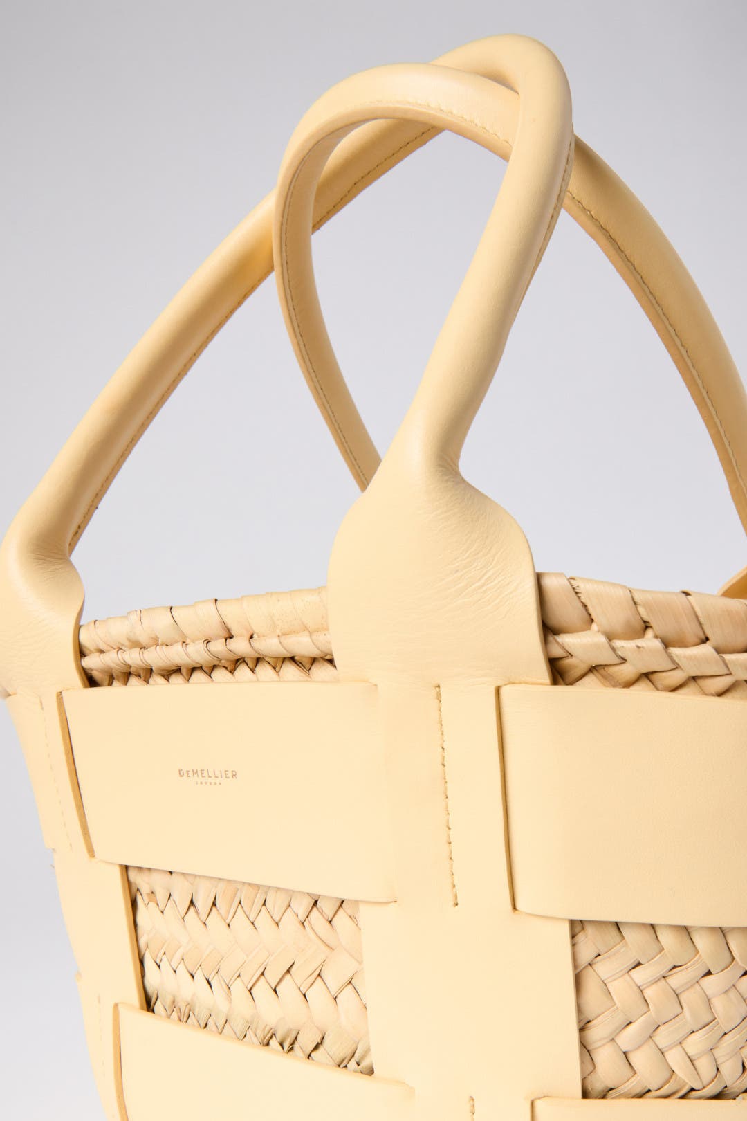Raffia Mini Santorini Bag by DeMellier | Rent the Runway