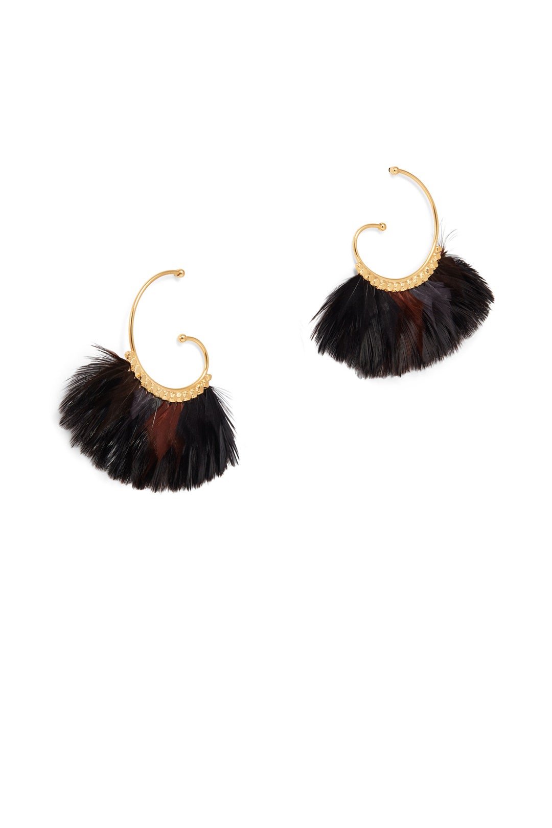 Black Buzios Earrings by Gas Bijoux 1