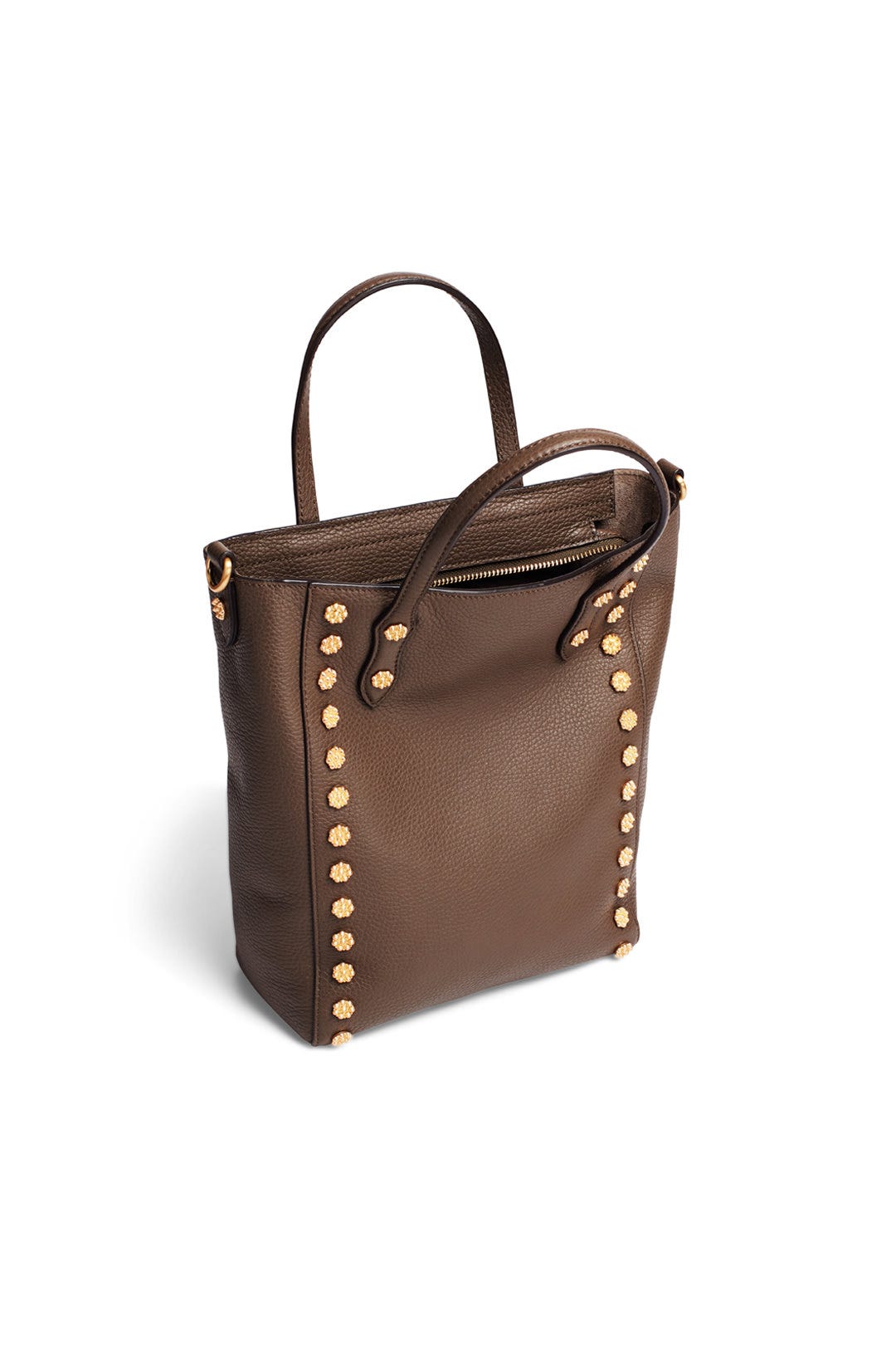 Kelp Daisy Stud Tote by Annabel Ingall 1