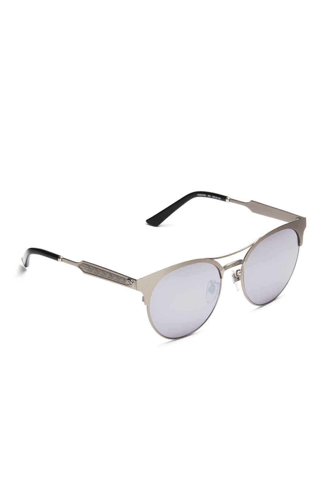 Silver Round Sunglasses by Gucci 1