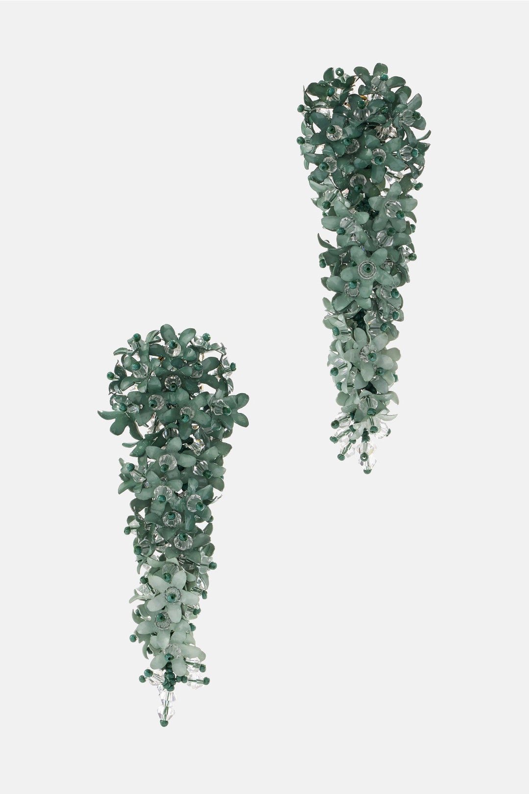 Cascading Flower Earrings by Oscar de la Renta 1