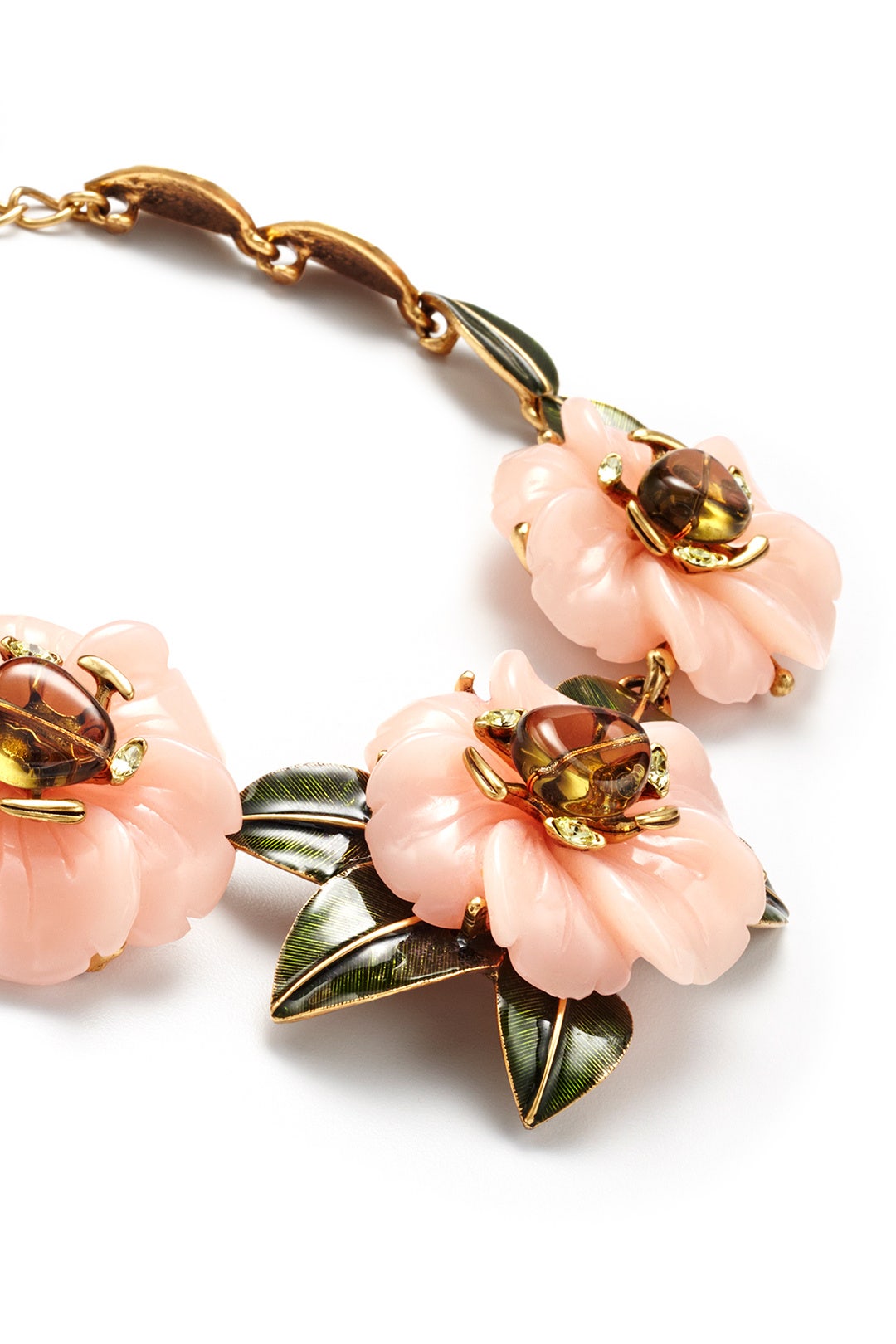 Peony Statement Necklace by Oscar de la Renta 1