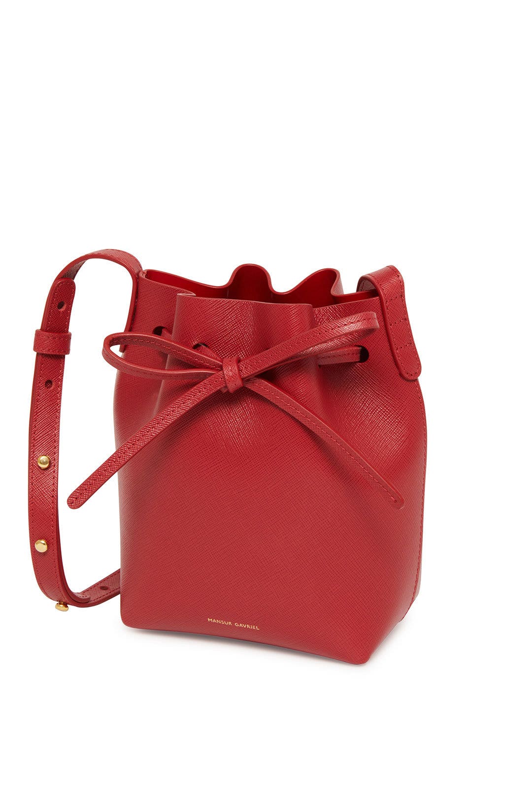Flamma Calf Mini Bucket Bag by Mansur Gavriel Accessories 1