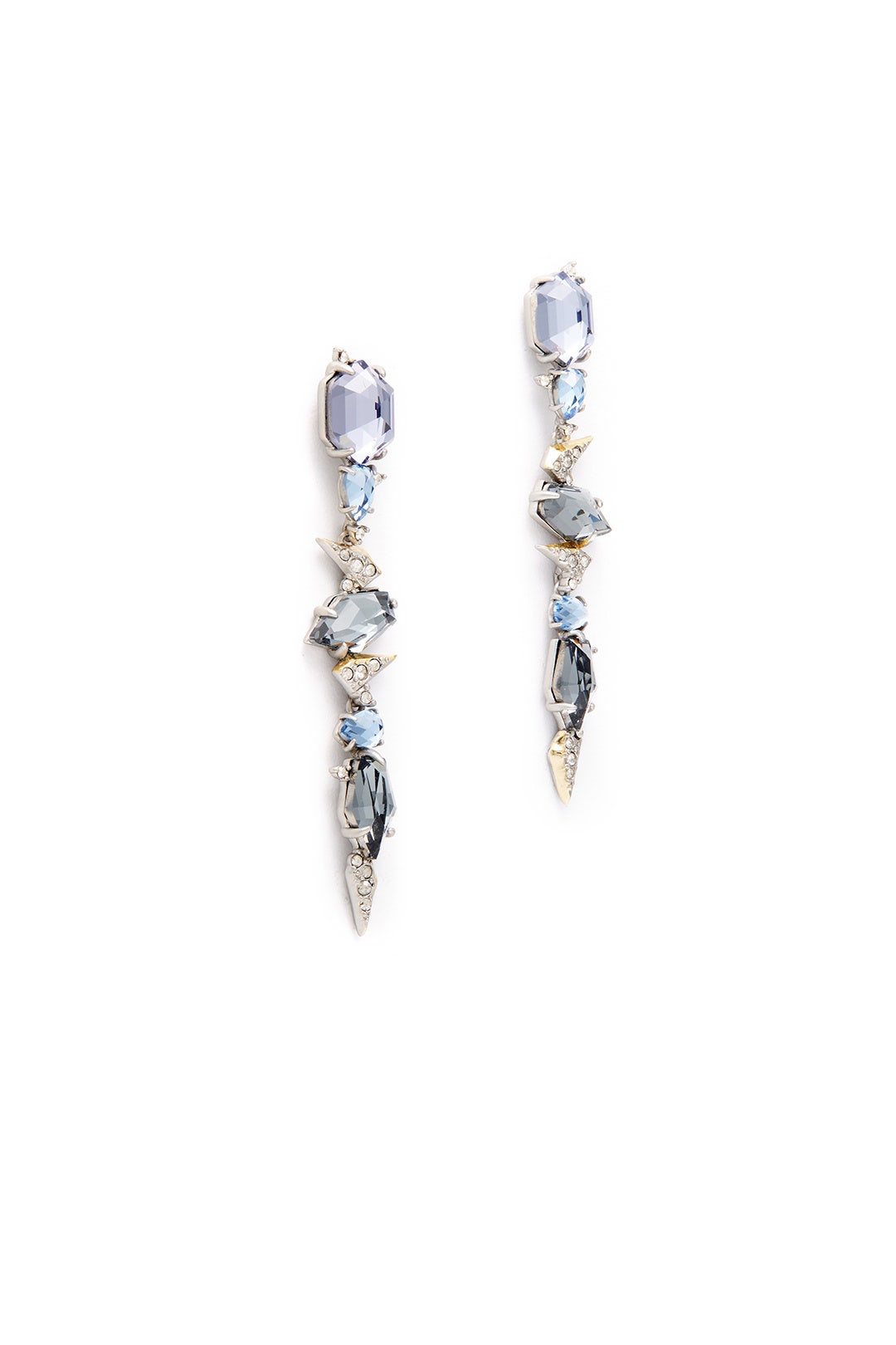 Crystal Encrusted Mosaic Earrings by Alexis Bittar 1
