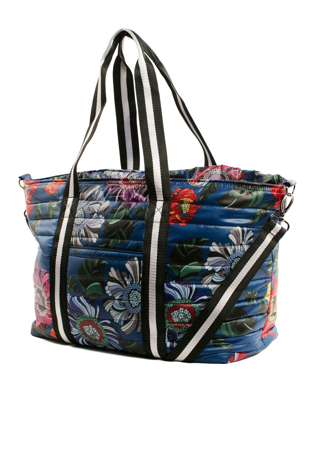 Blue Floral Wingman Bag by Think Royln 1