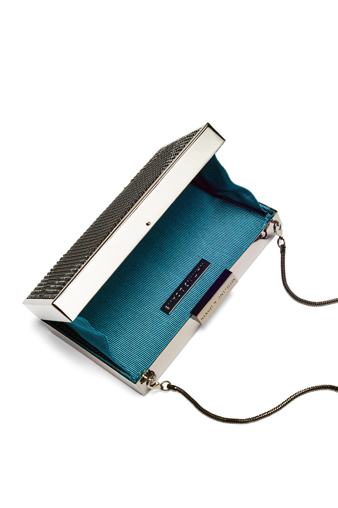 Cornered Minaudiere  by Whiting & Davis 1