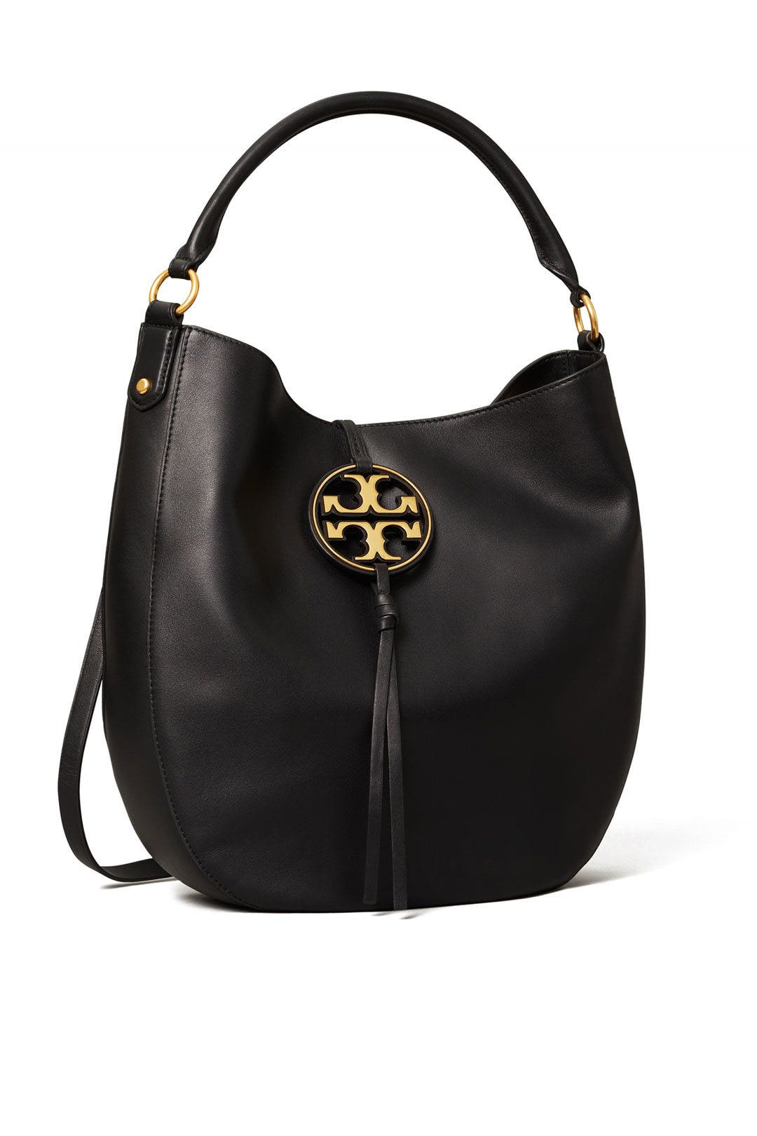 Black Miller Slouchy Bag by Tory Burch Accessories 1