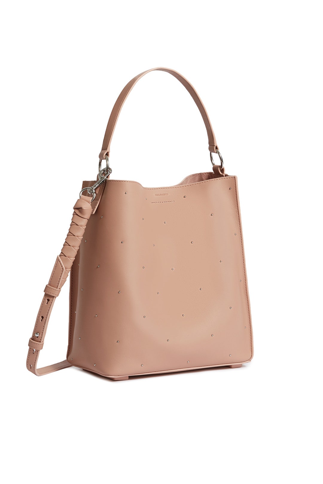 Nude Kathi NS Studded Tote by AllSaints 1