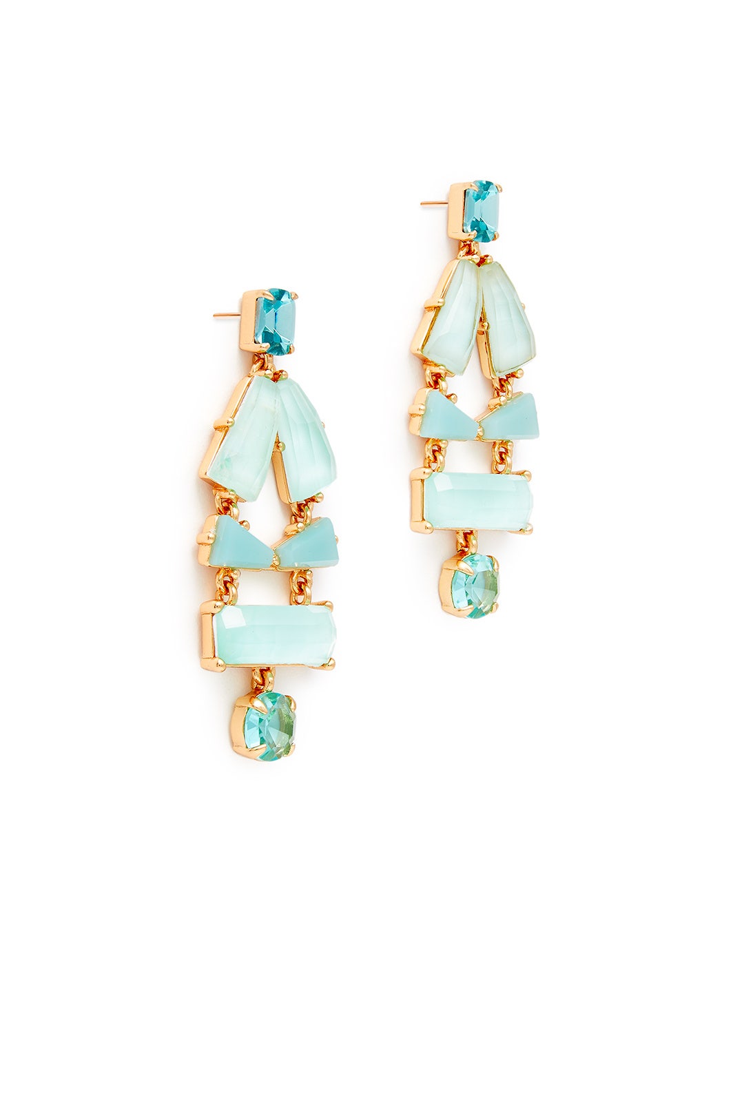 Aqua Geo Earrings by kate spade new york accessories 1
