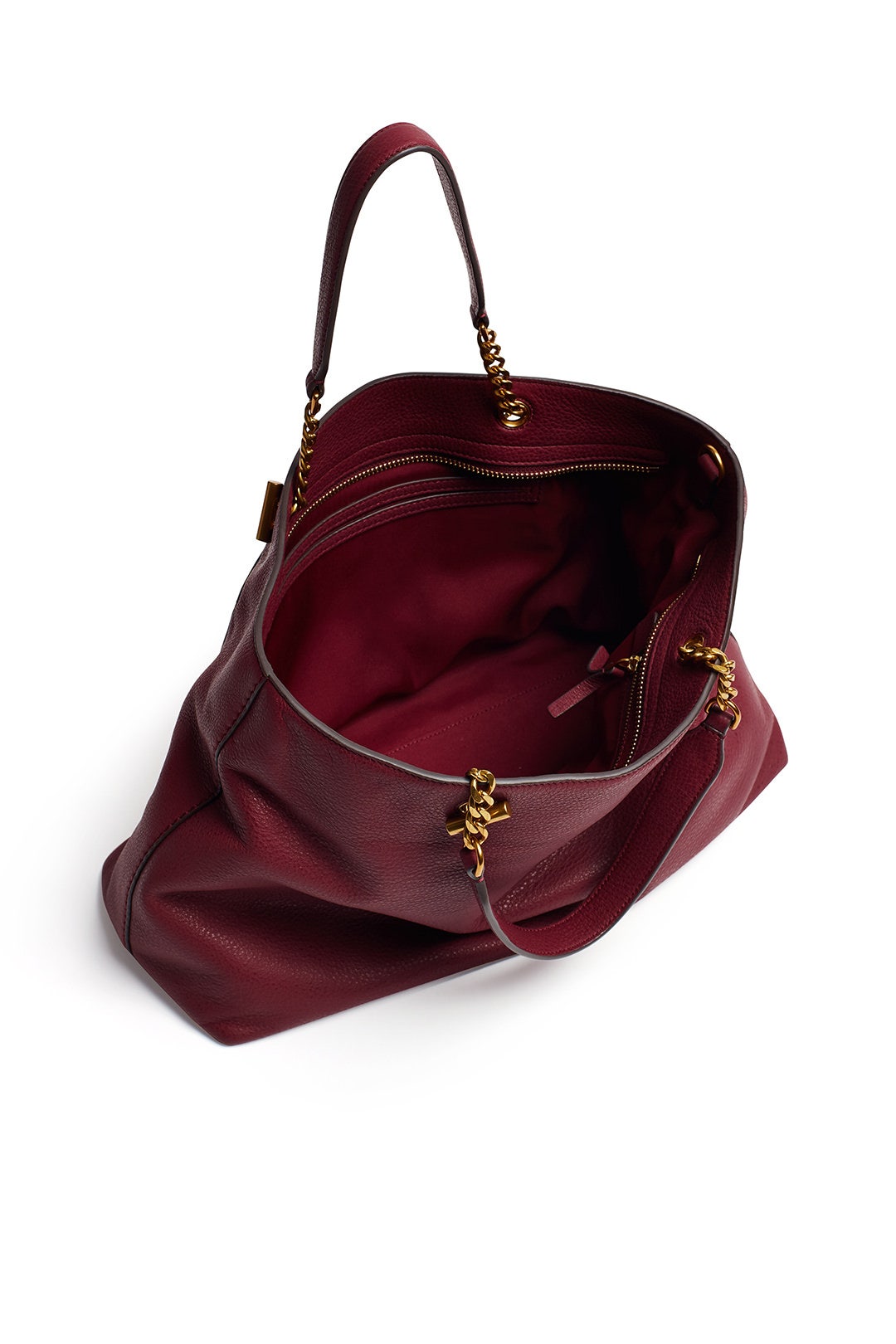 Garnet Chelsea Satchel by Tory Burch Accessories 1