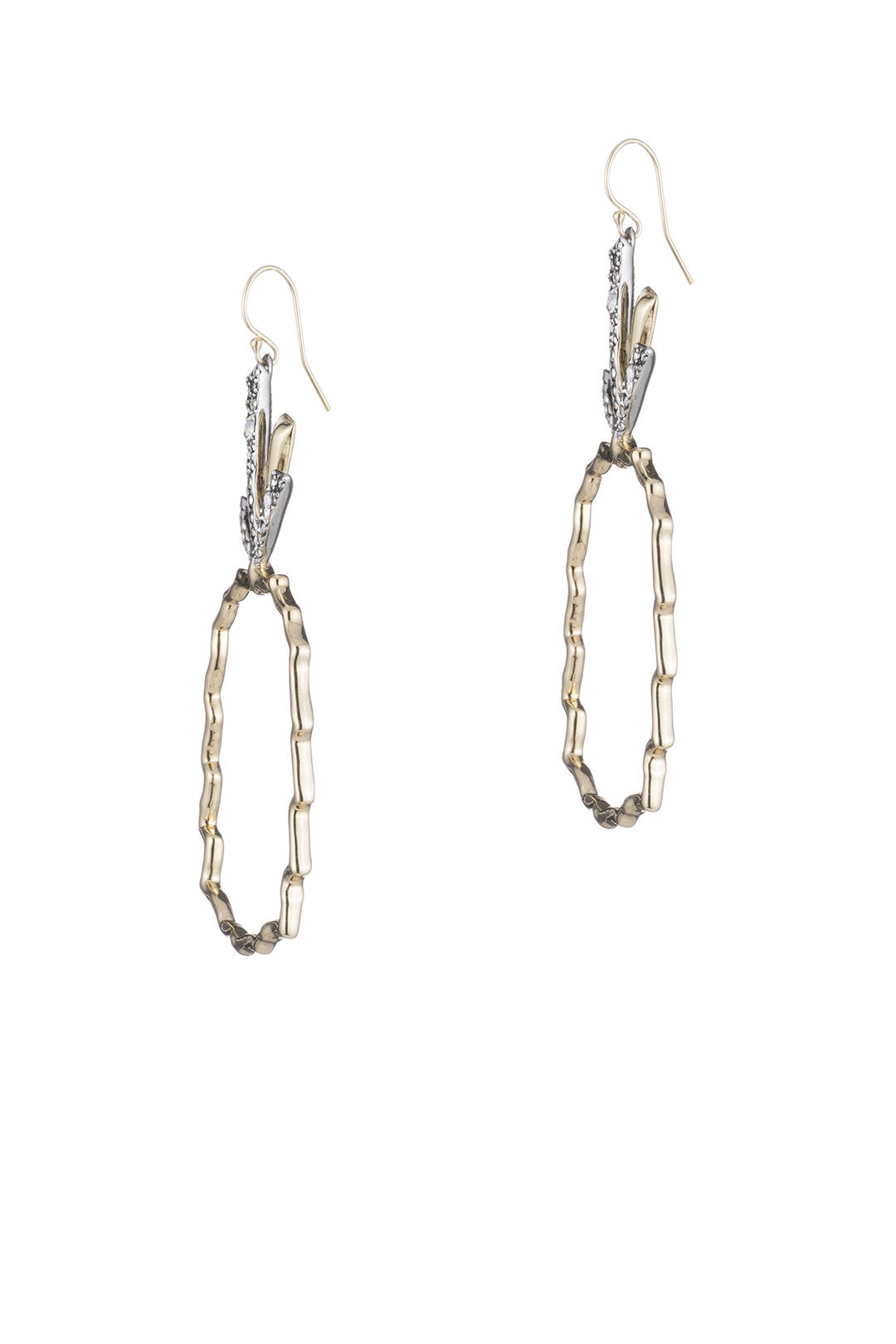 Pineapple Wire Earrings by Alexis Bittar 1