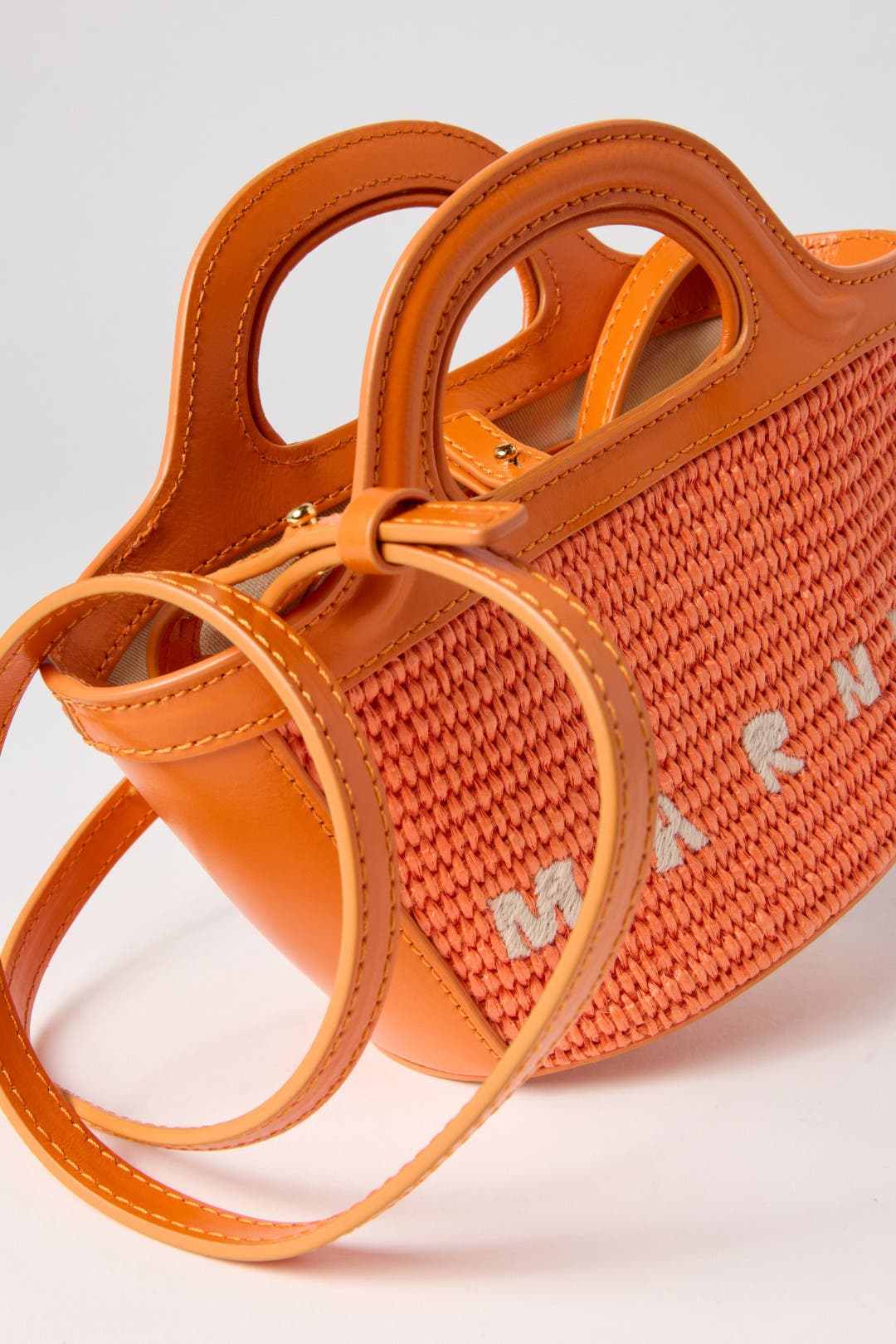 ☆MARNI☆ MICRO TROPICALIA 2wayバッグ YELLOW/ORANGE♪ Orange Tropicalia Micro Bag by Marni Accessories | Rent the