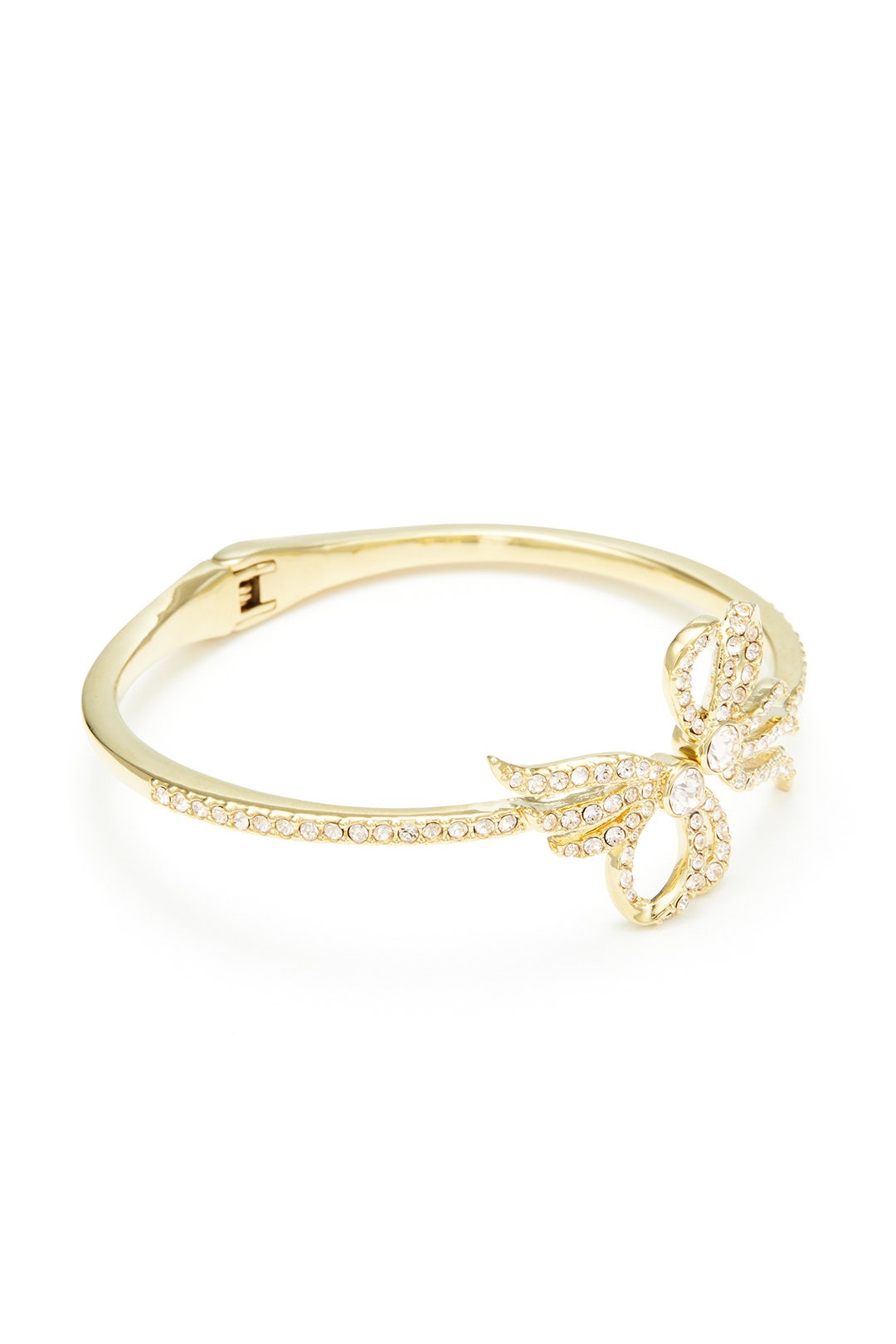 Gold Crystal Bow Bangle by Jenny Packham 1