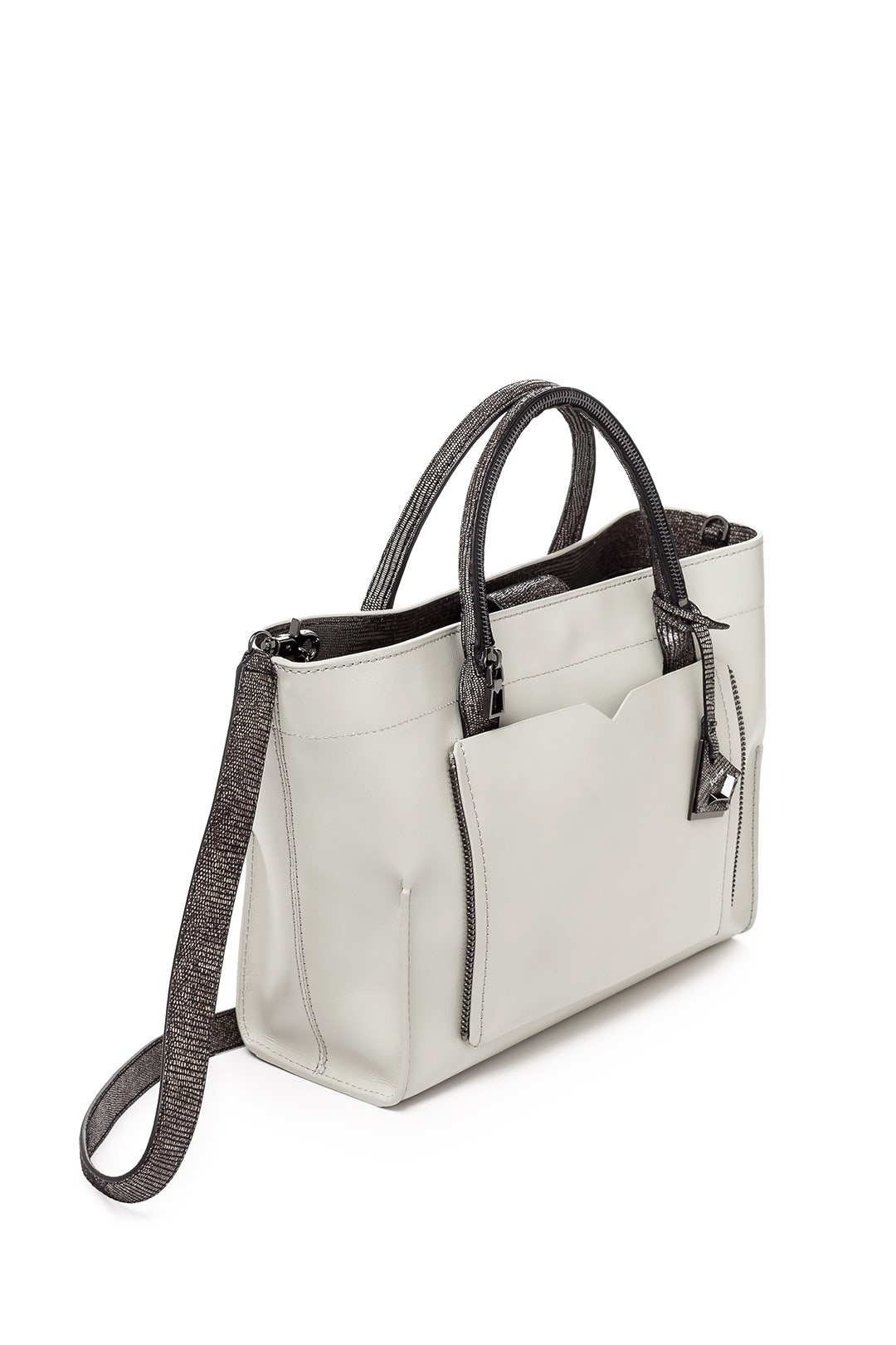Gray Tribeca Satchel by Botkier 1
