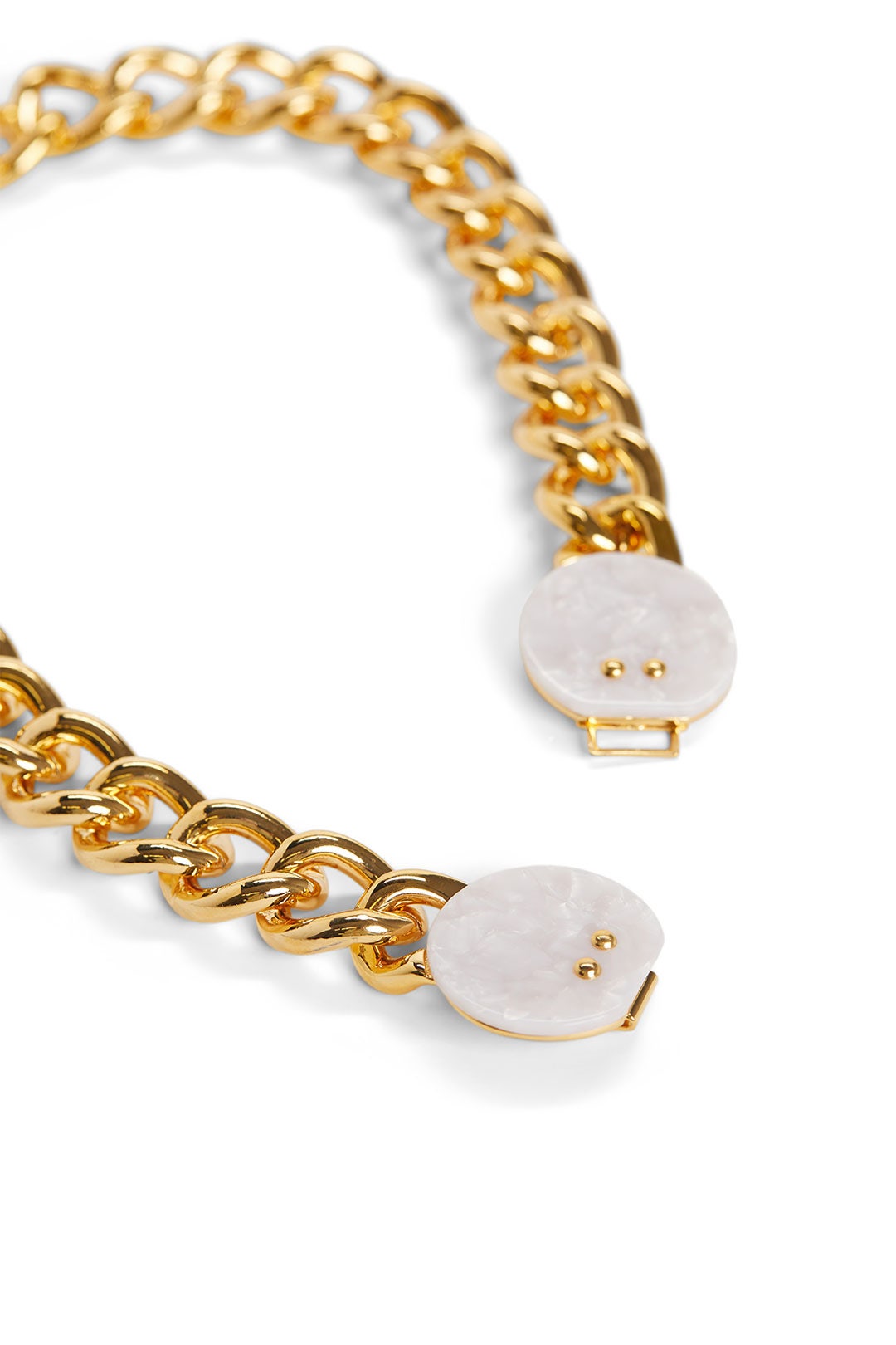 Curb Link Collar Necklace by Lele Sadoughi 1