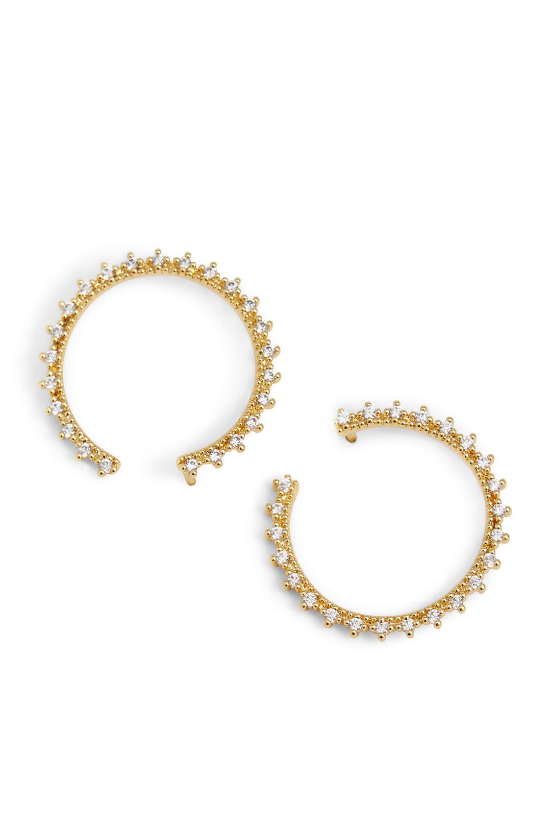 Gold Celine Wrap Studs by Gorjana Accessories 1