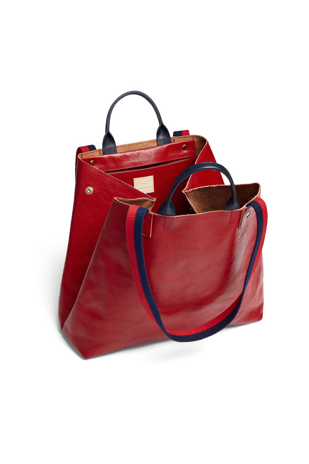 Red Le Big Sac Tote by Clare V. 1