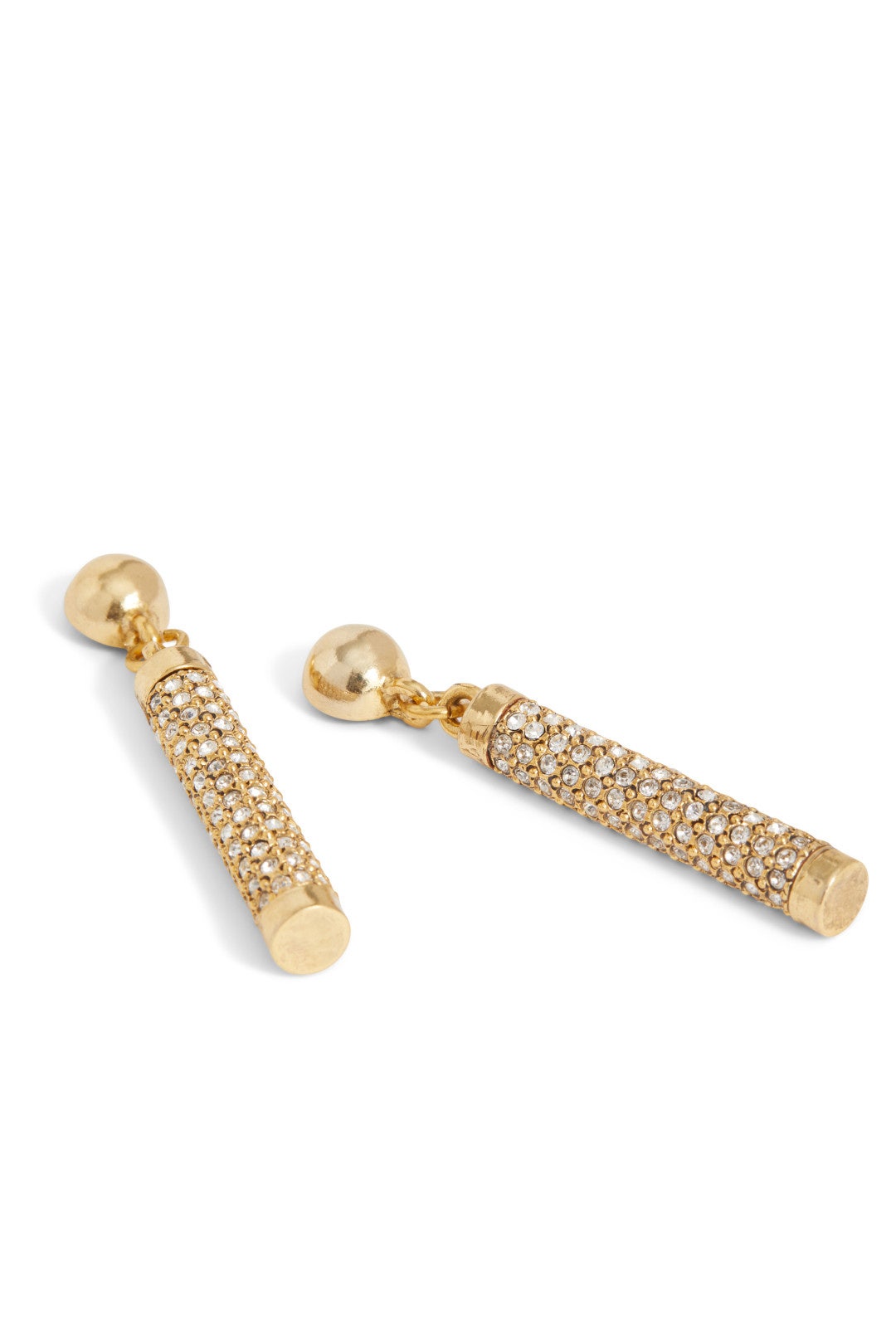 Pave Tassel Earrings by Oscar de la Renta 1
