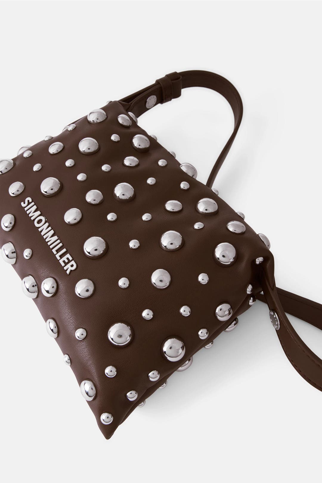 【美品】  SIMON MILLER / サイモンミラー | Puffin Leather ショルダーバッグ | レッド | レディース 美品】 SIMON MILLER / サイモンミラー | Puffin Leather ショルダー