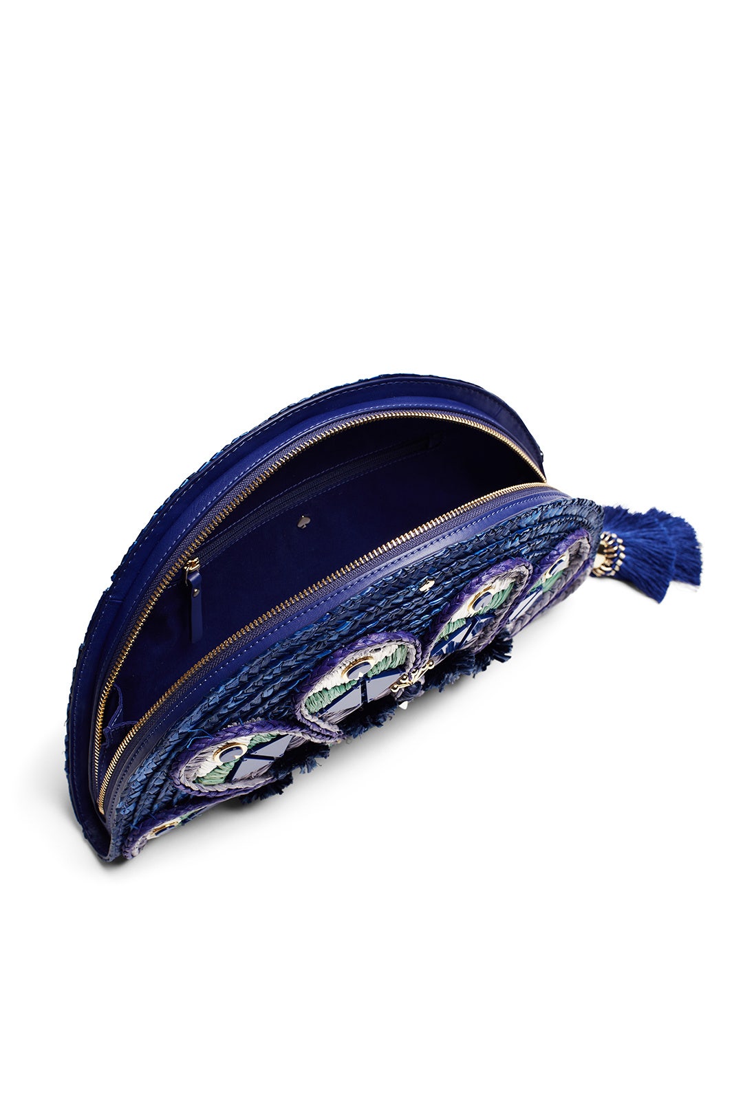Straw Peacock Clutch by kate spade new york accessories 1