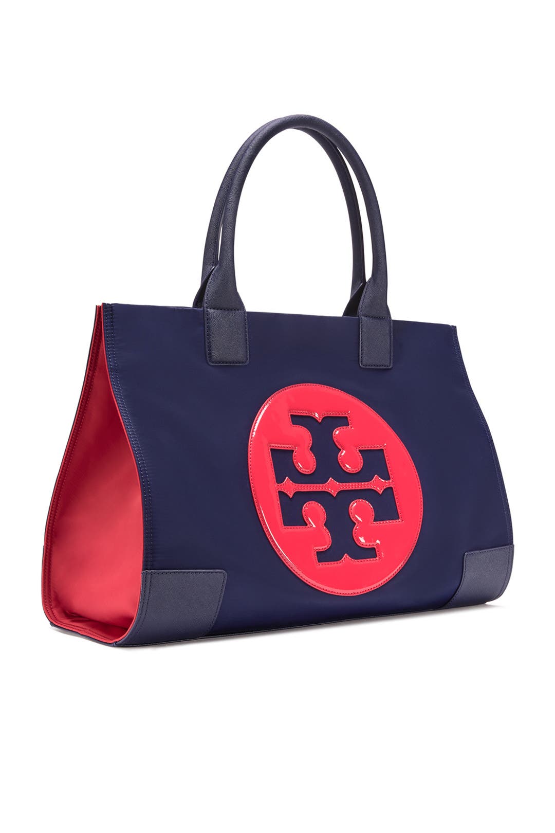 ☆JILLSTUART☆ Ella Nylon Tote Bag 2color JLBA4E910BK JLBA4E Colorblock Nylon Ella Tote by Tory Burch Accessories | Rent