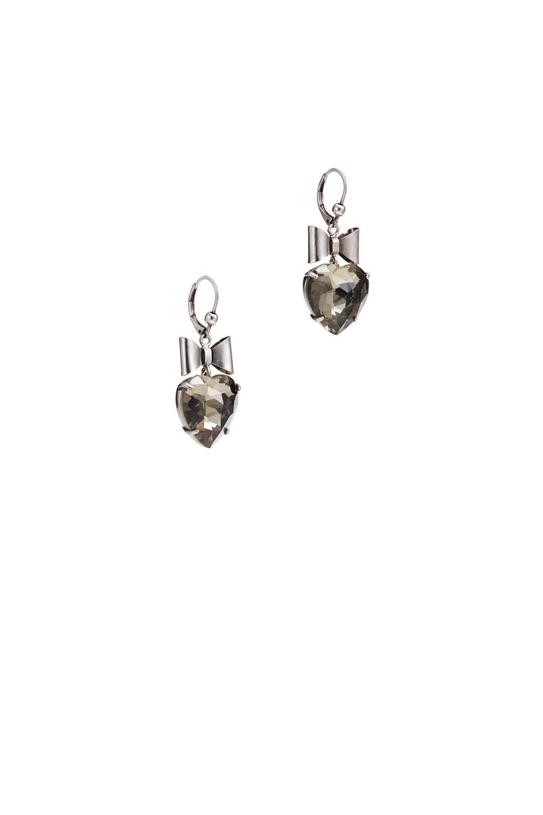 Heart And Bow Earrings by Tory Burch Accessories 1