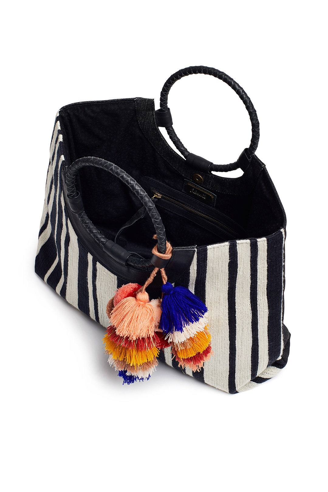 Striped Irene Tote by Cleobella Handbags 1