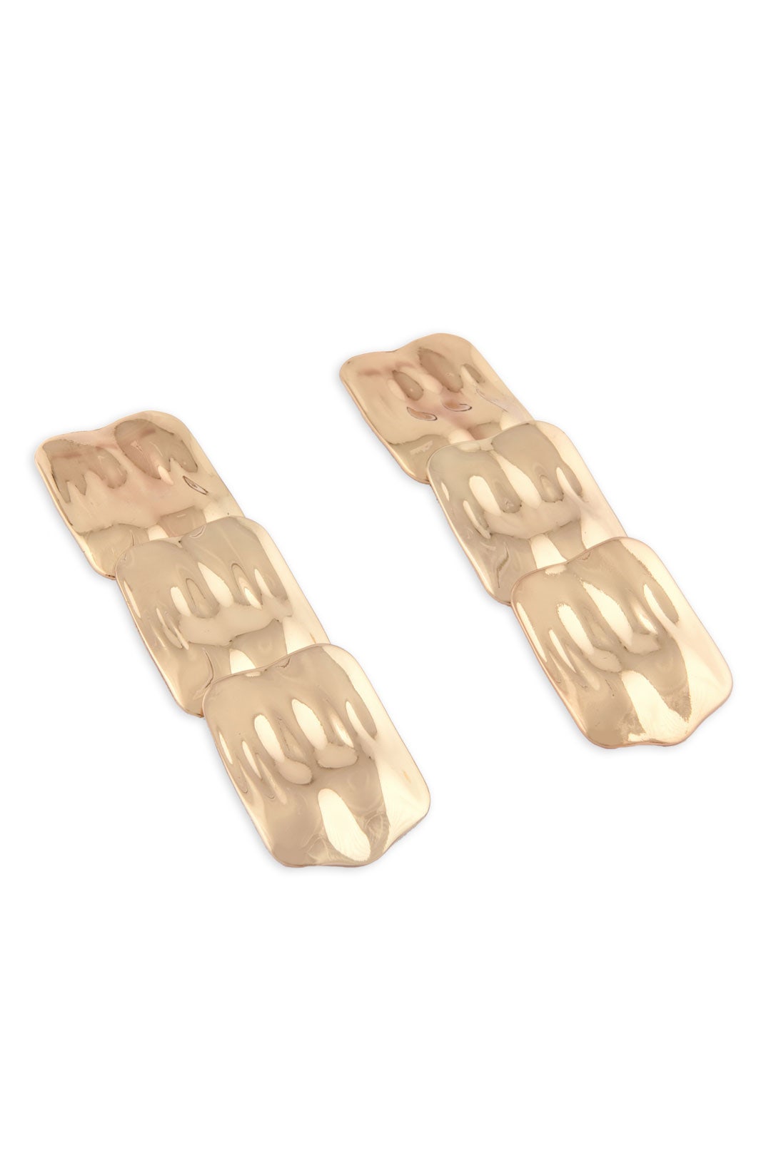 Hammered Squares Earring by Tuleste Market 1